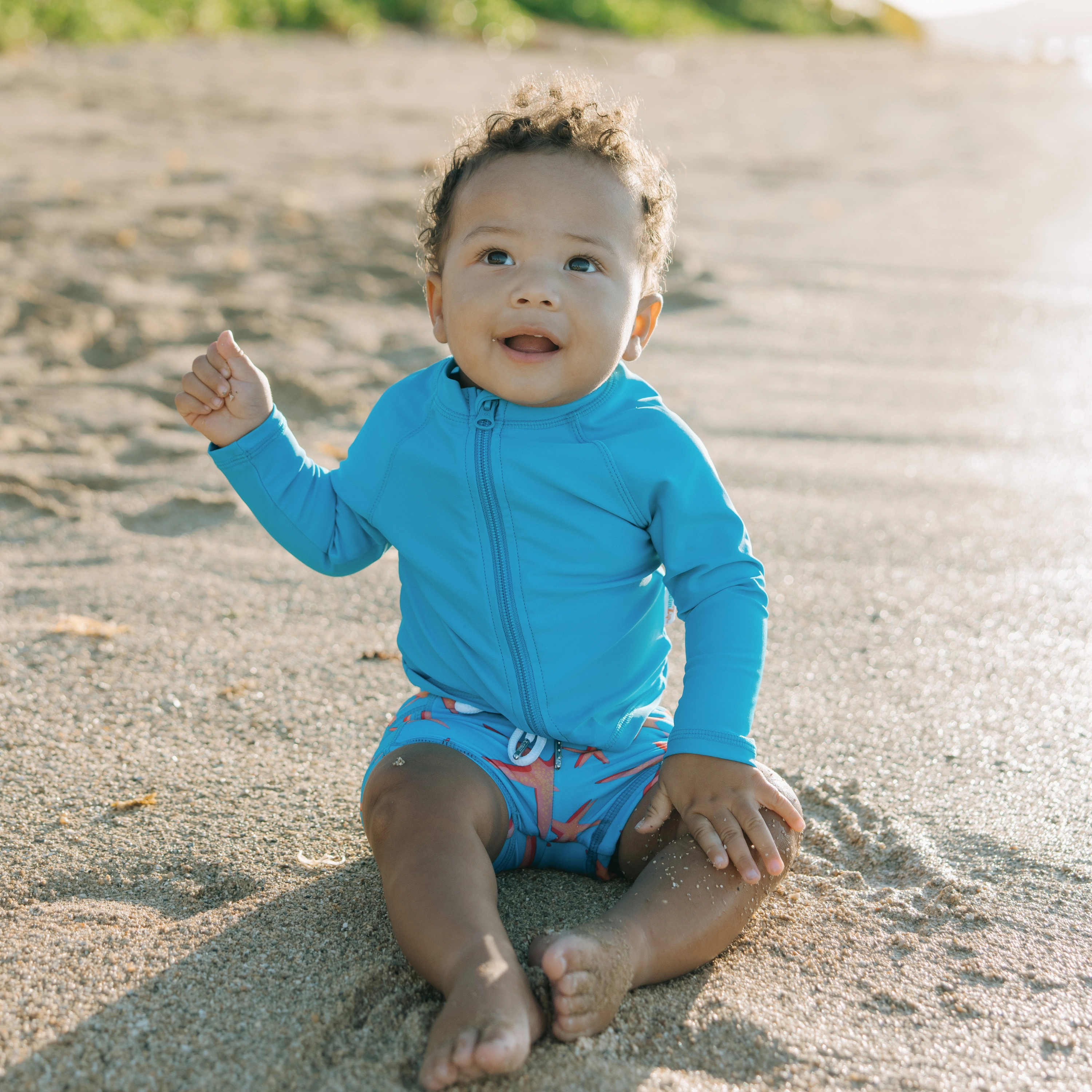 Kids Euro Swim Shorties | "Starfish"