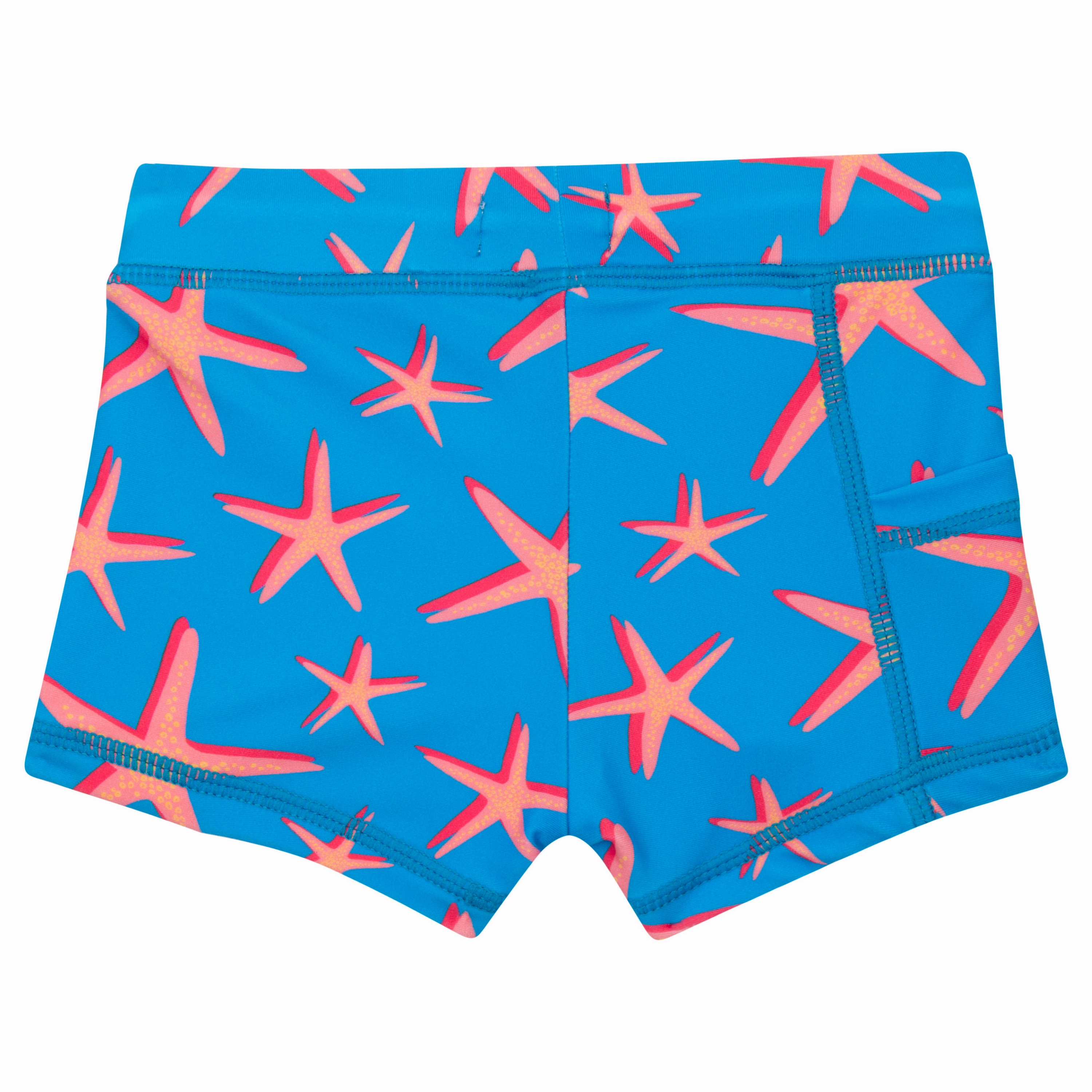 Kids Euro Swim Shorties | "Starfish"