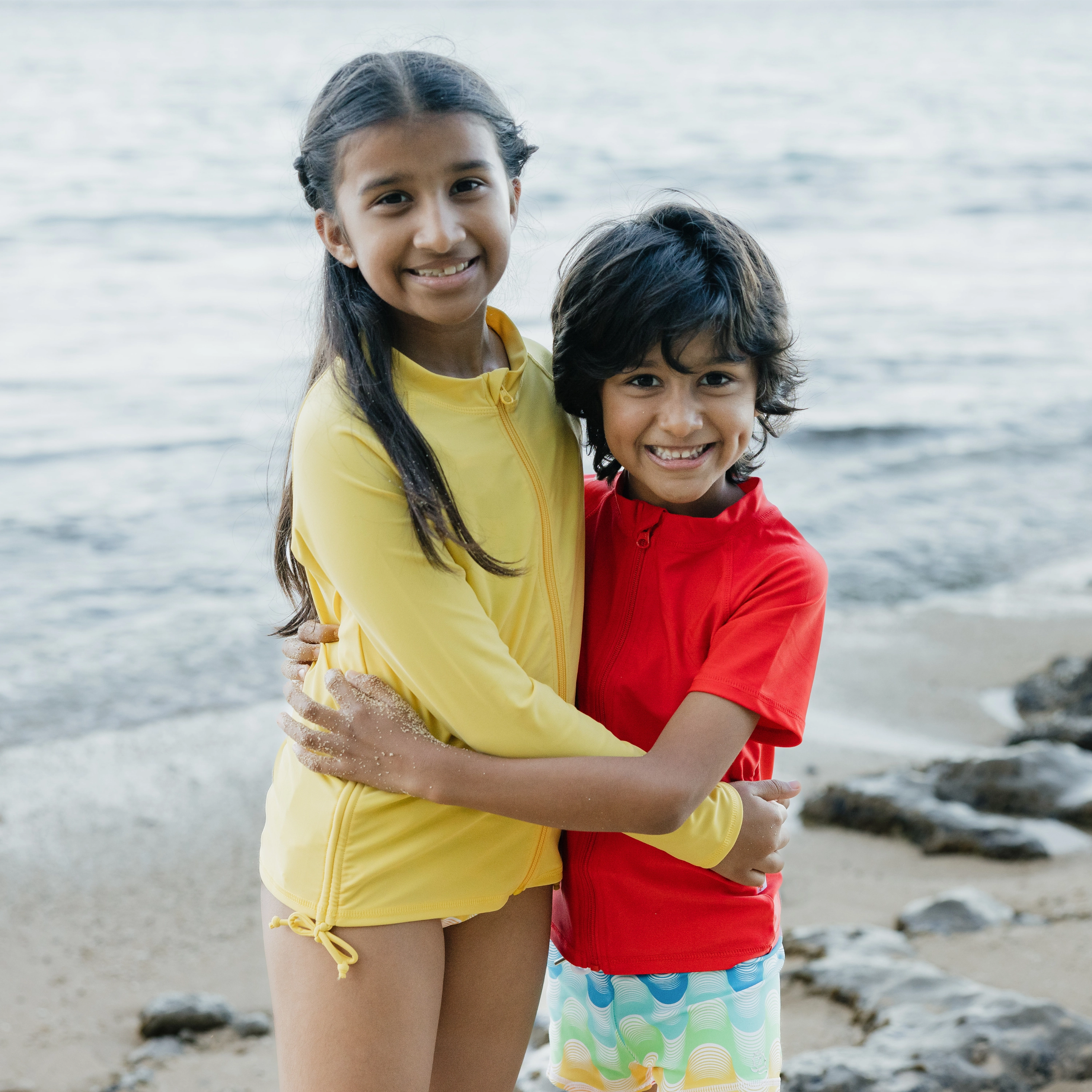 Kids Euro Swim Shorties | "Surf's Up"