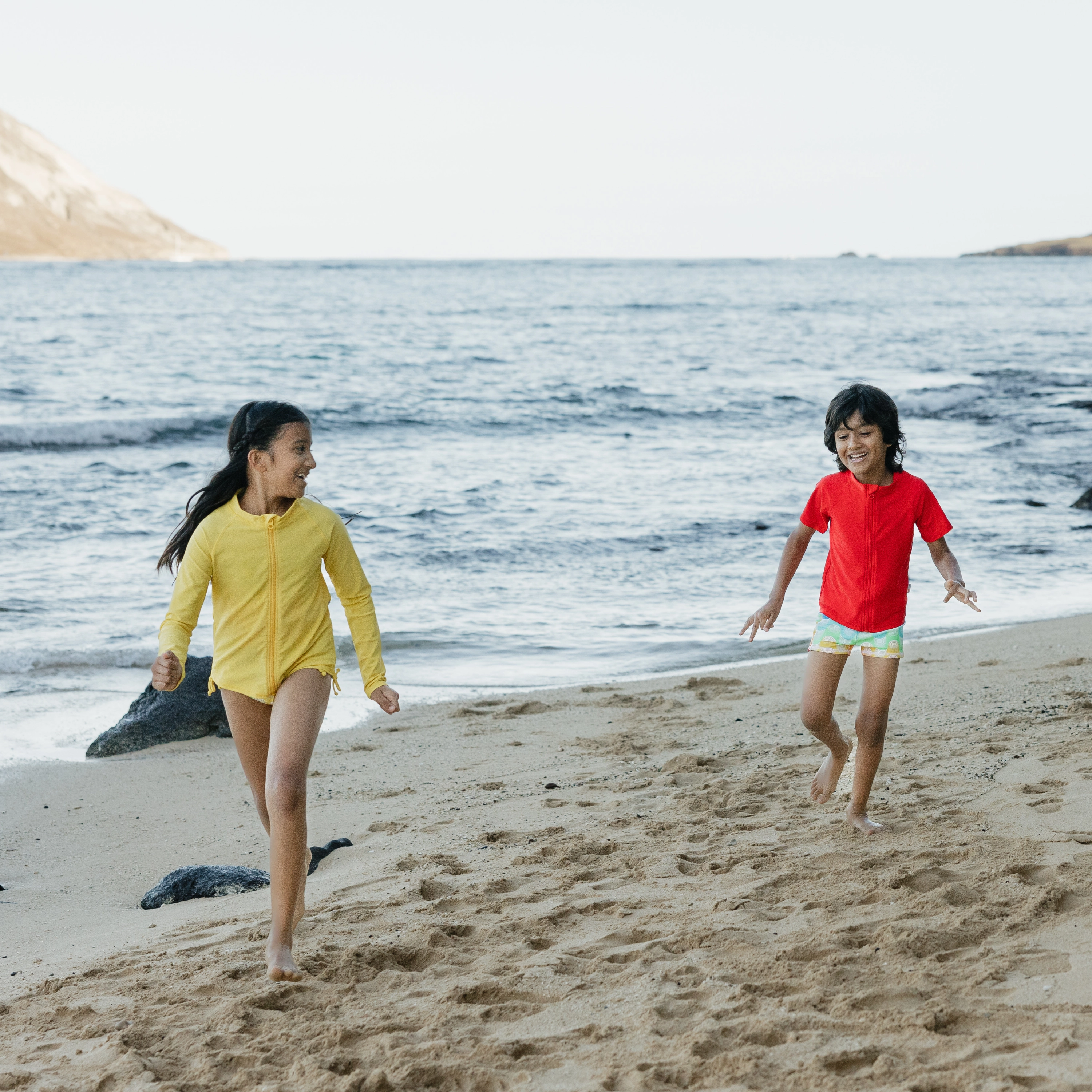 Kids Euro Swim Shorties | "Surf's Up"