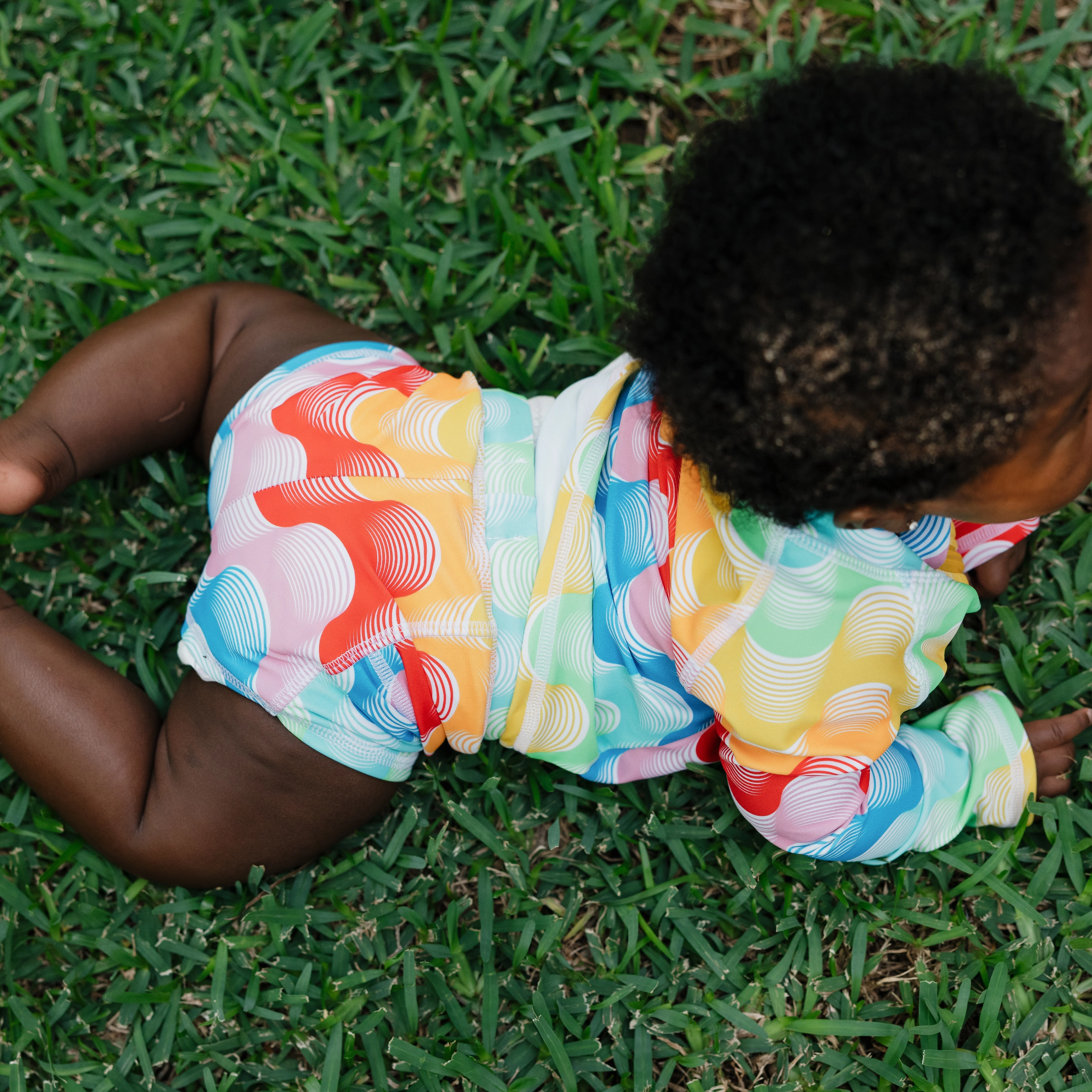 Kids Euro Swim Shorties | "Surf's Up"