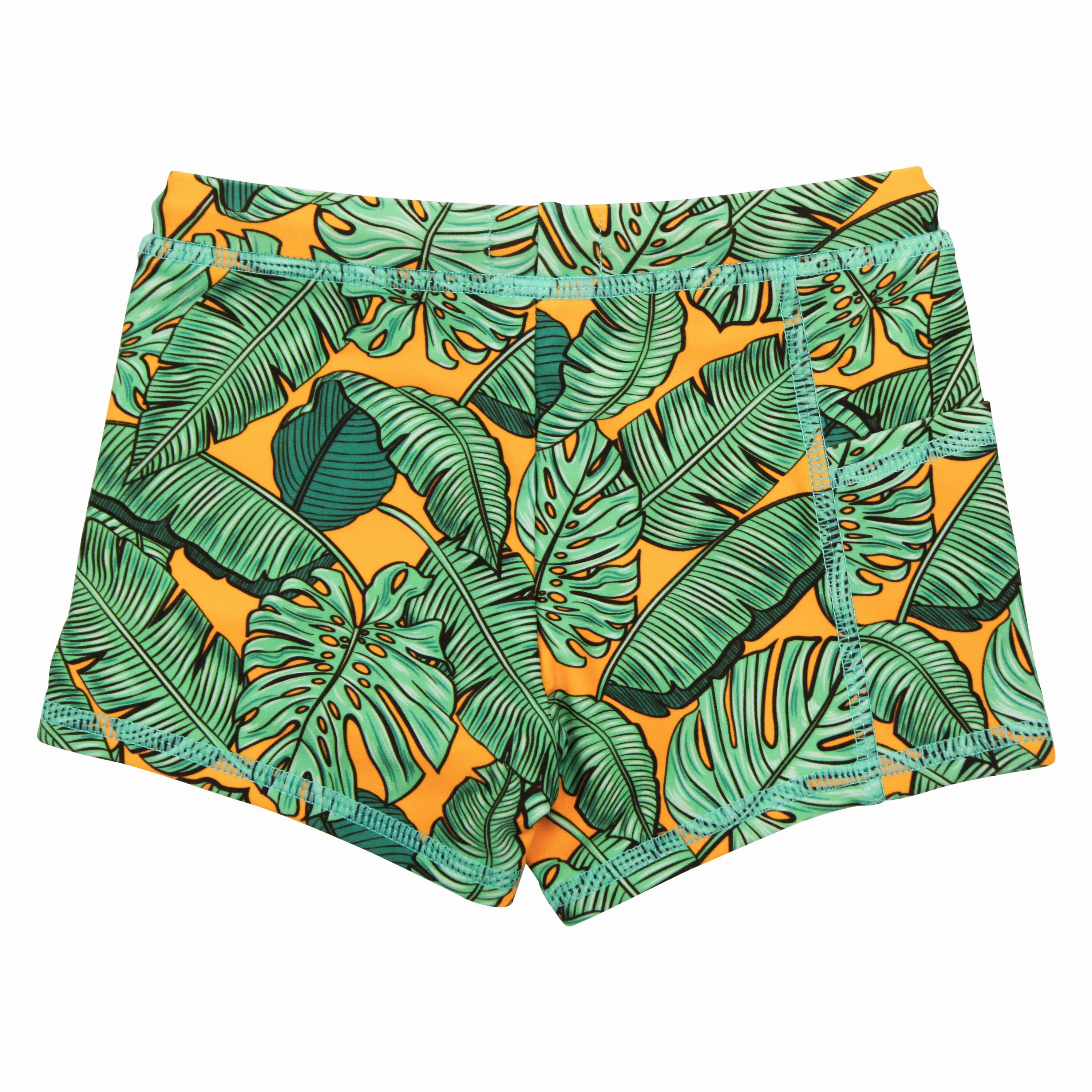 Kids Euro Swim Shorties | "The Tropics"