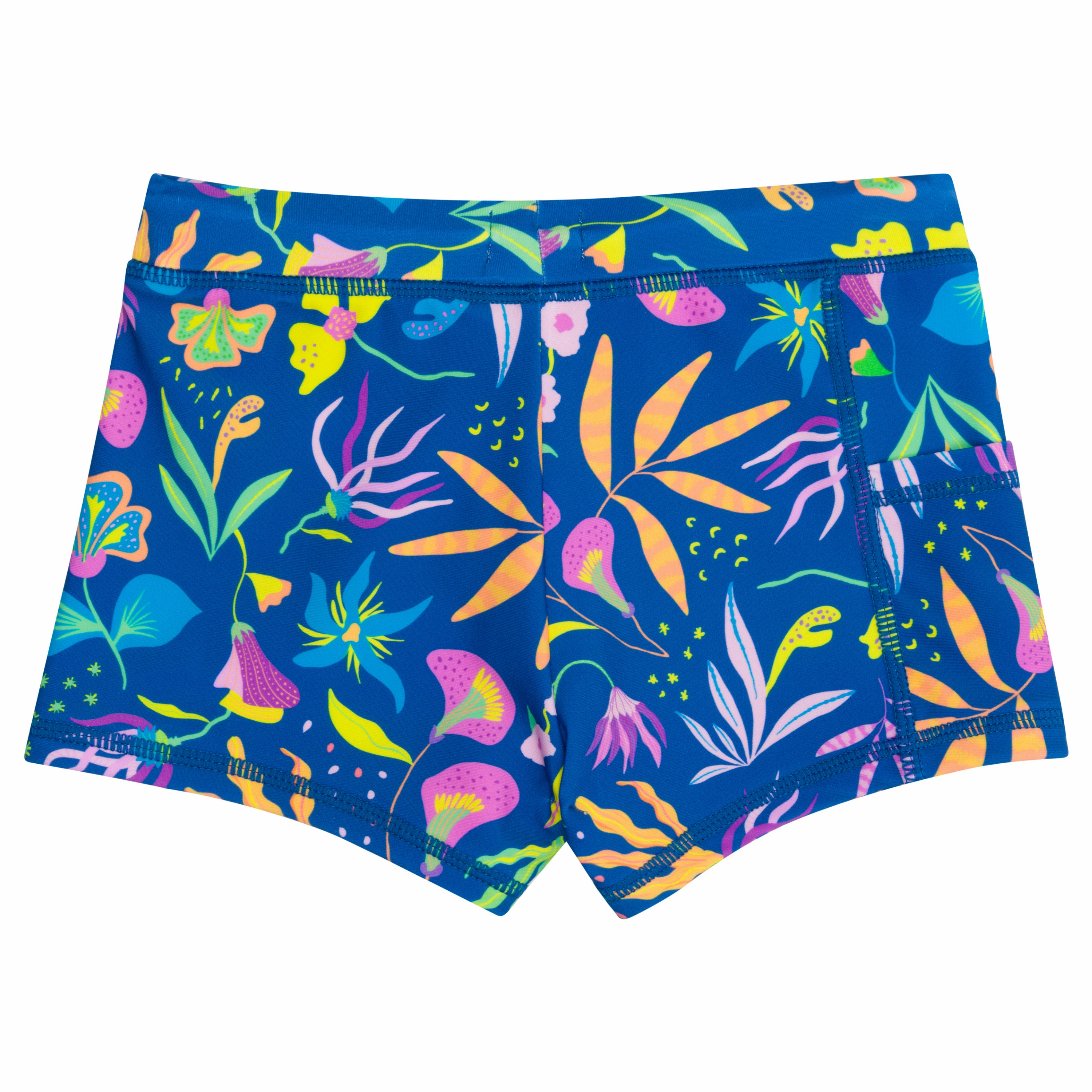 Kids Euro Swim Shorties | "Tropadelic"