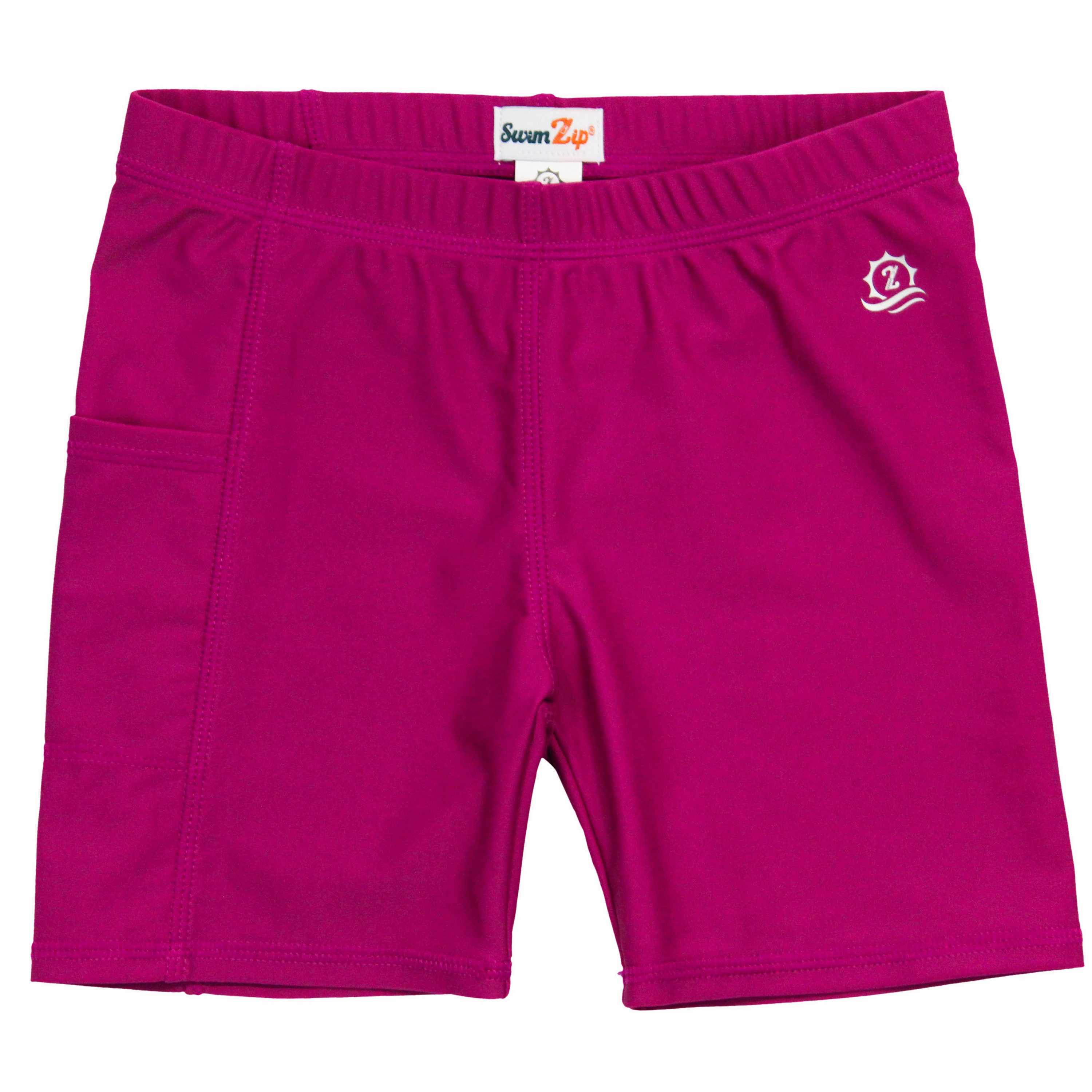 Kids Jammers Swim Shorts | "Fuchsia
