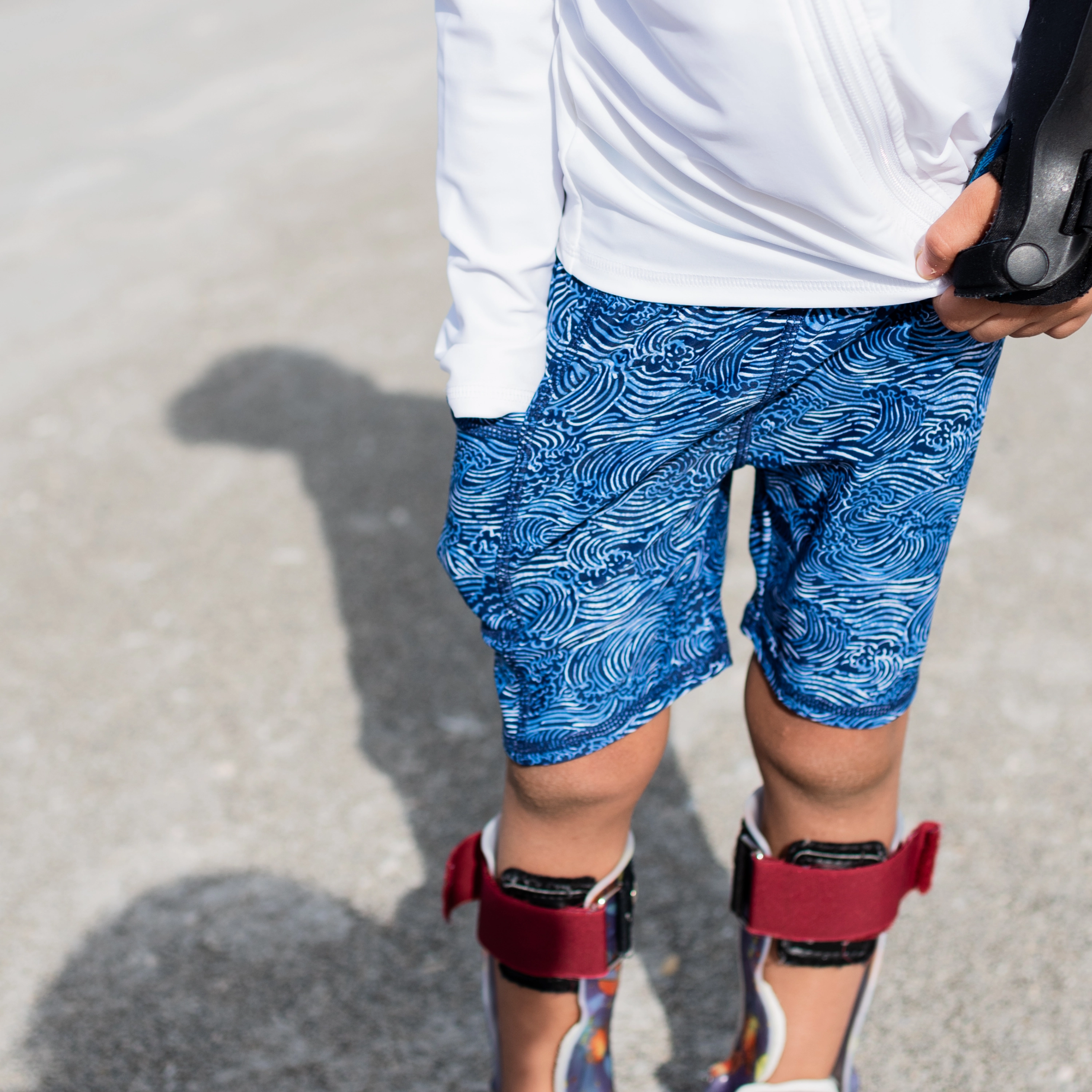Kids Jammers Swim Shorts | "Ocean Breeze"