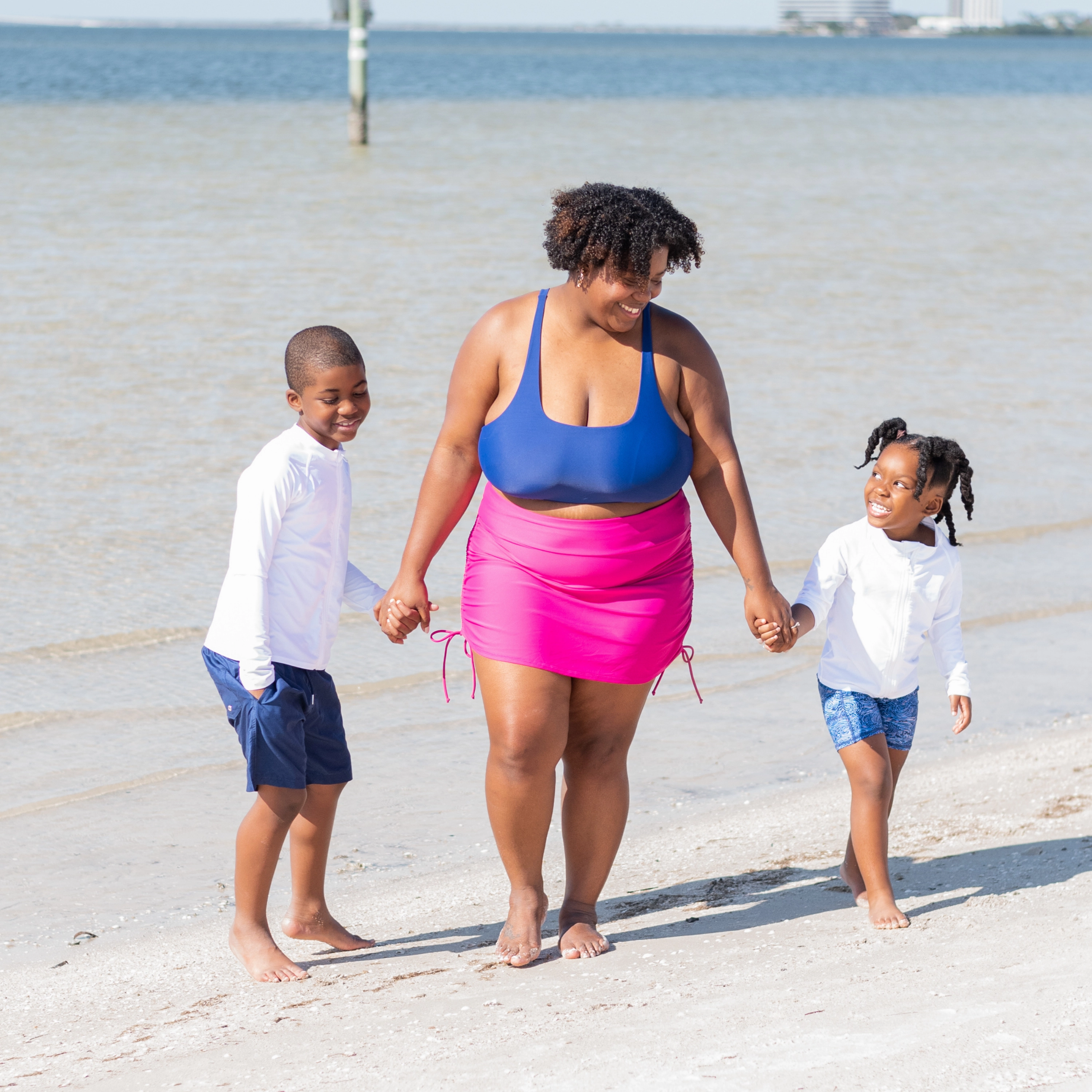 Kids Jammers Swim Shorts | "Ocean Breeze"