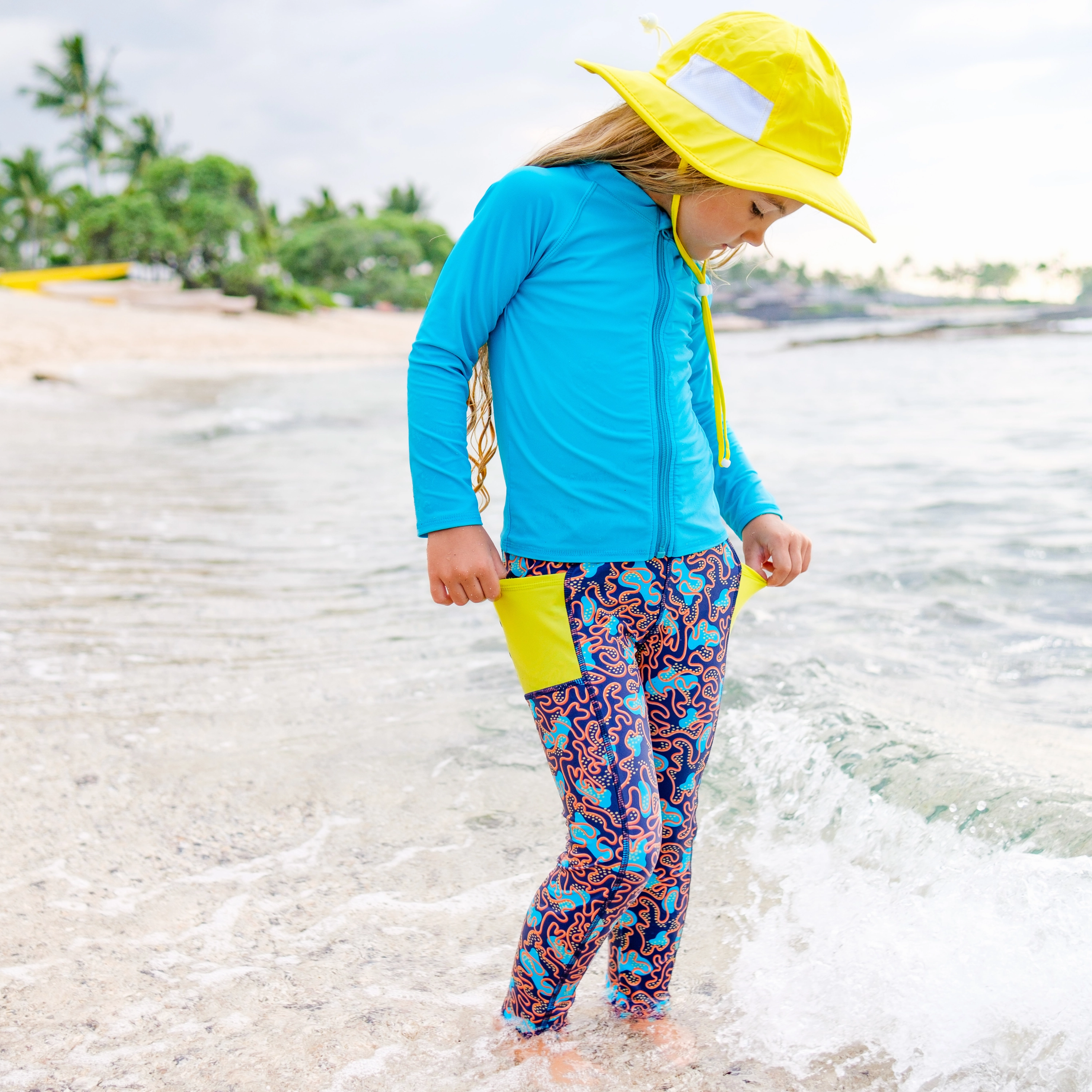 Kids Swim Pants | "Deep Dive"