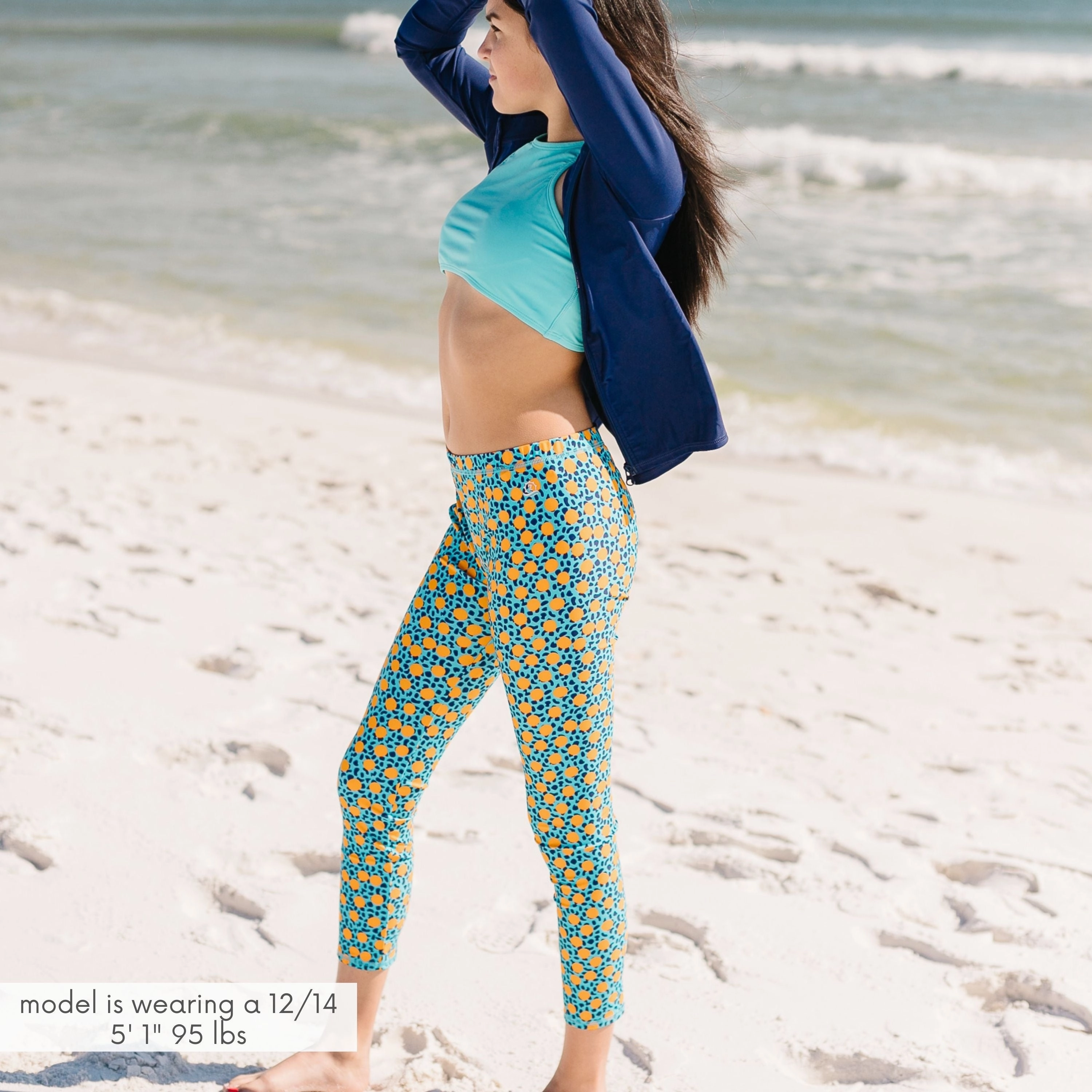 Kids Swim Pants | "Geo Party"