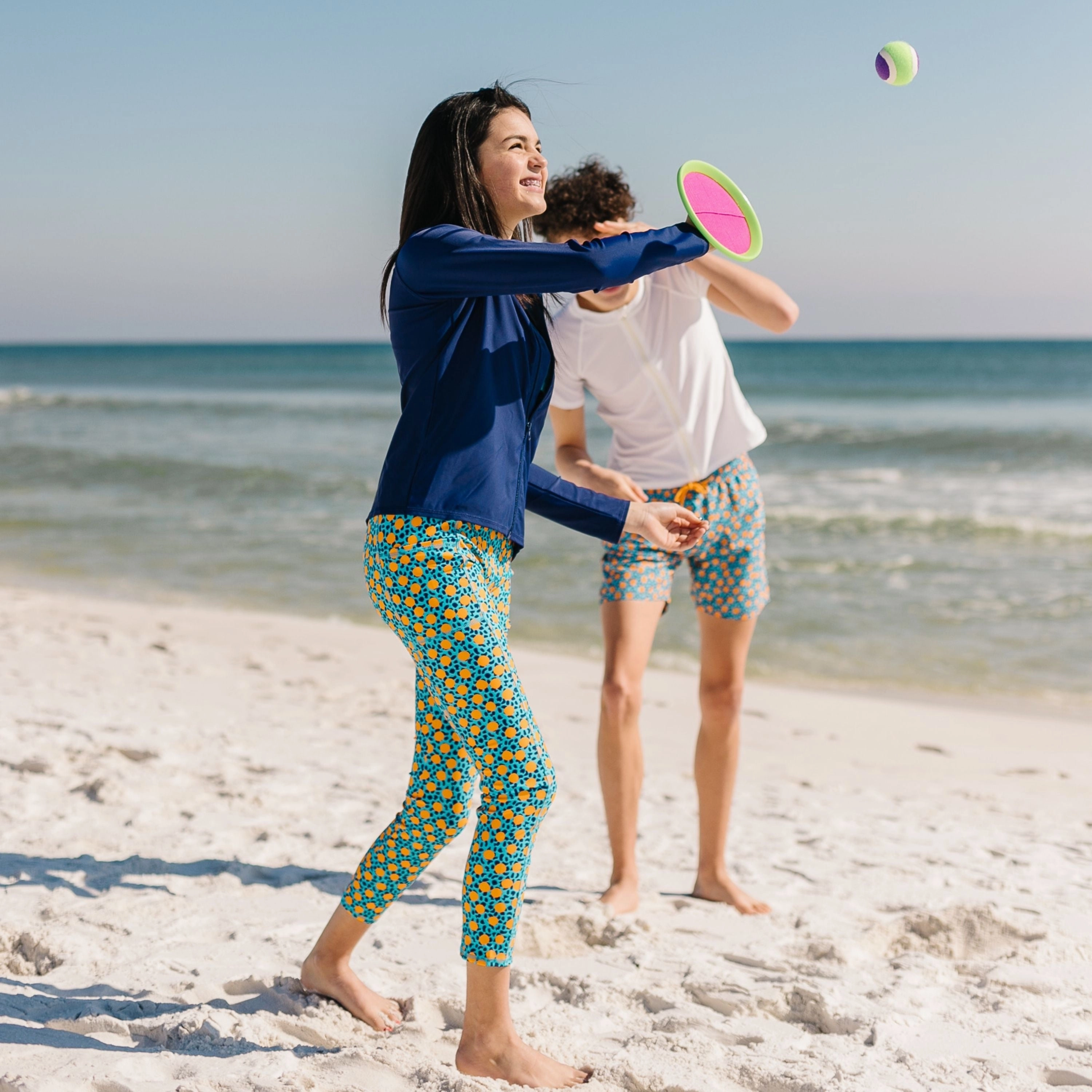 Kids Swim Pants | "Geo Party"