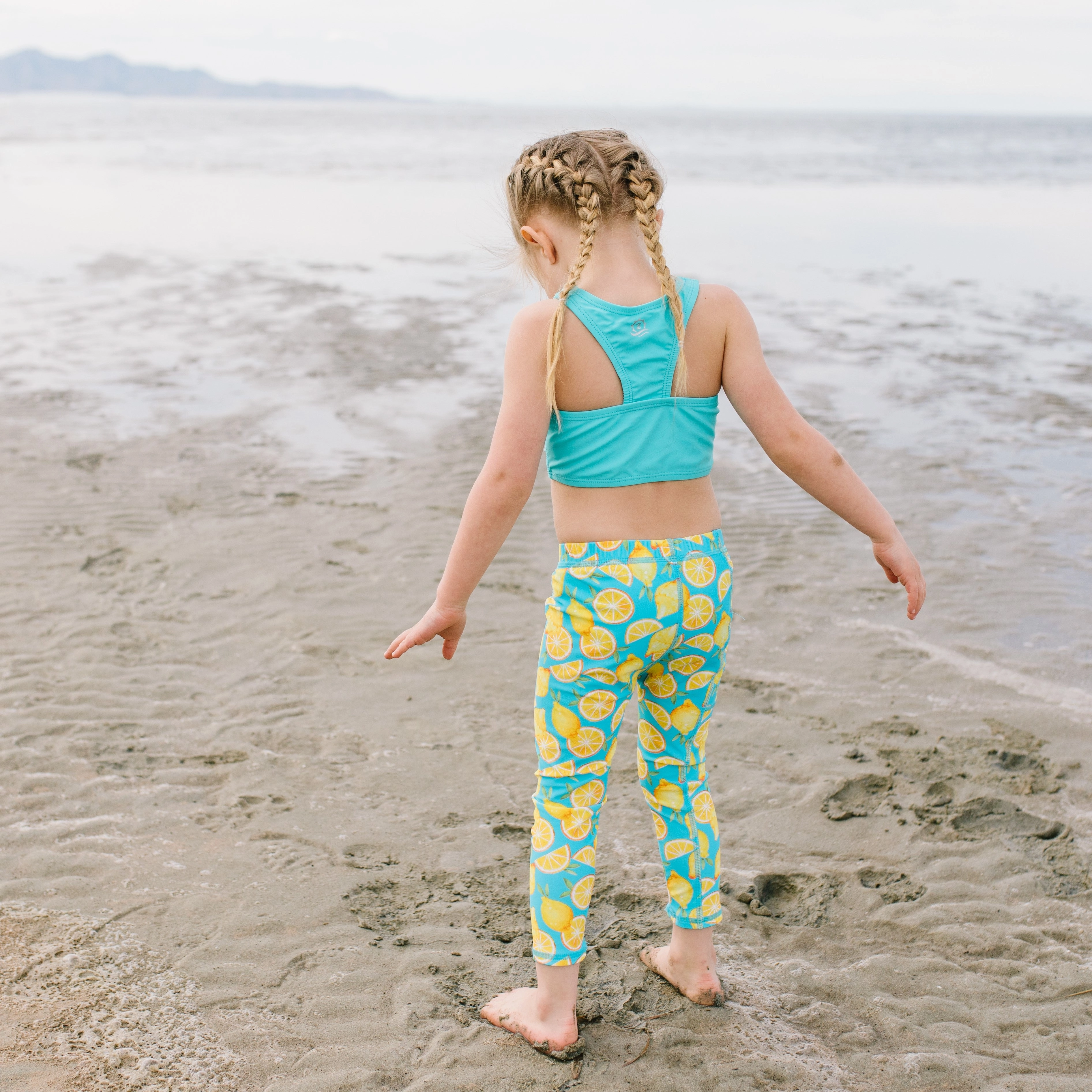Kids Swim Pants | "Lemons"