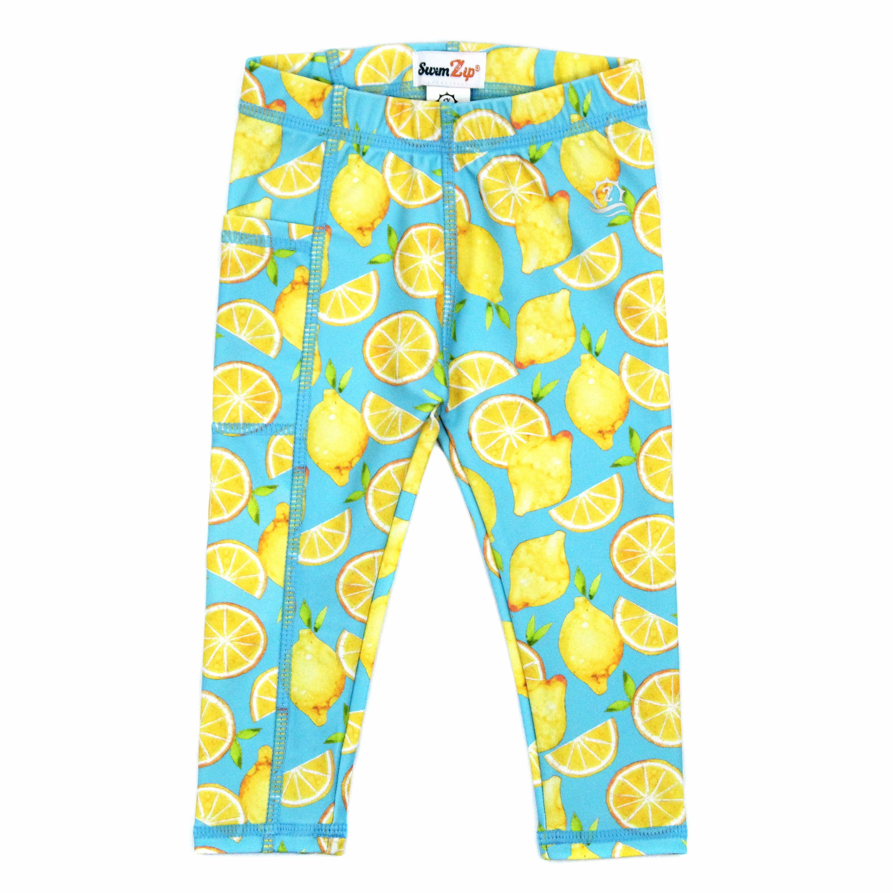 Kids Swim Pants | "Lemons"