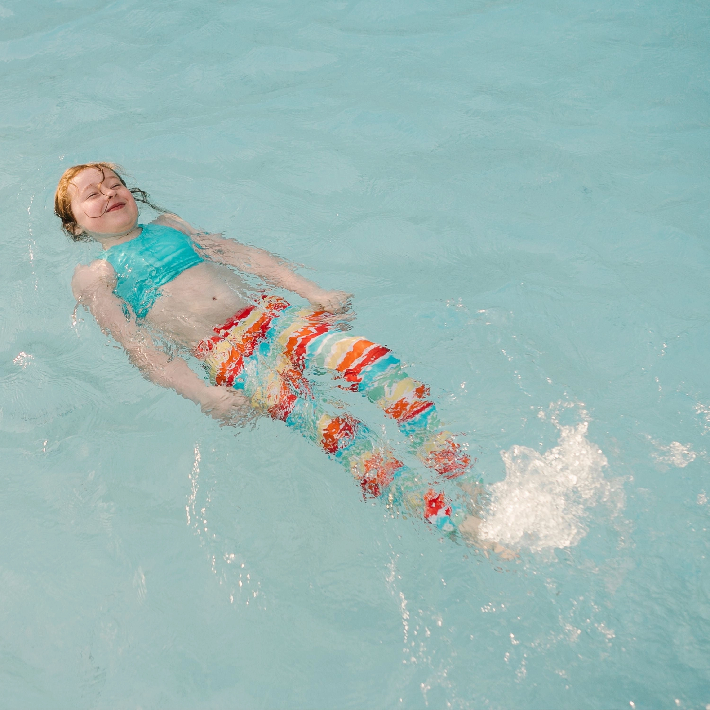Kids Swim Pants | "Rainbow"