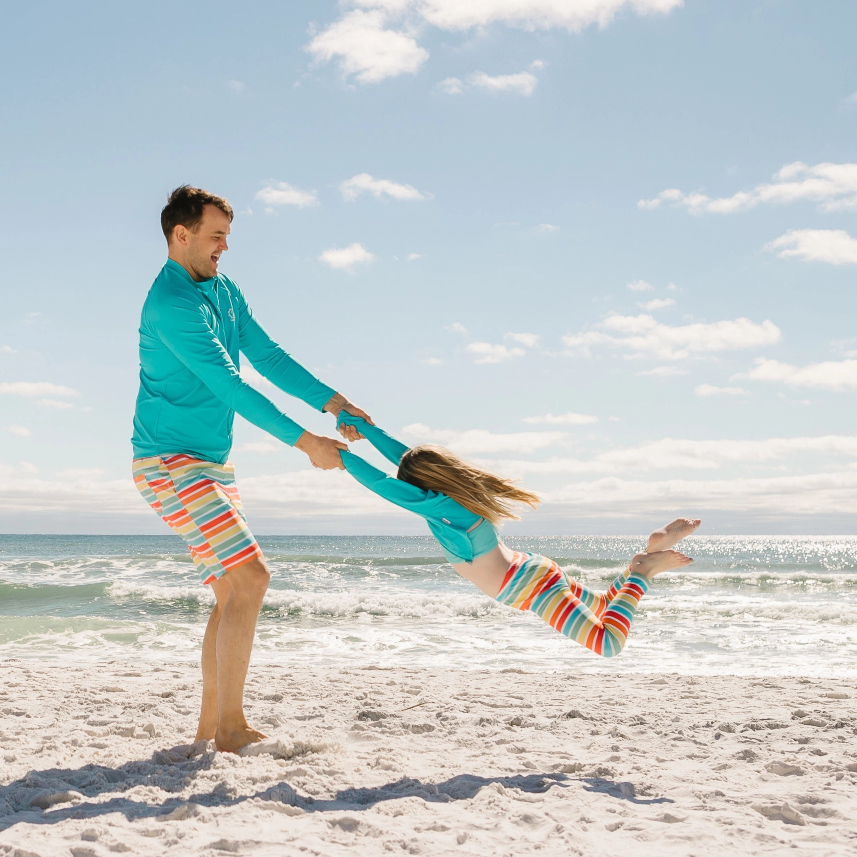 Kids Swim Pants | "Rainbow"