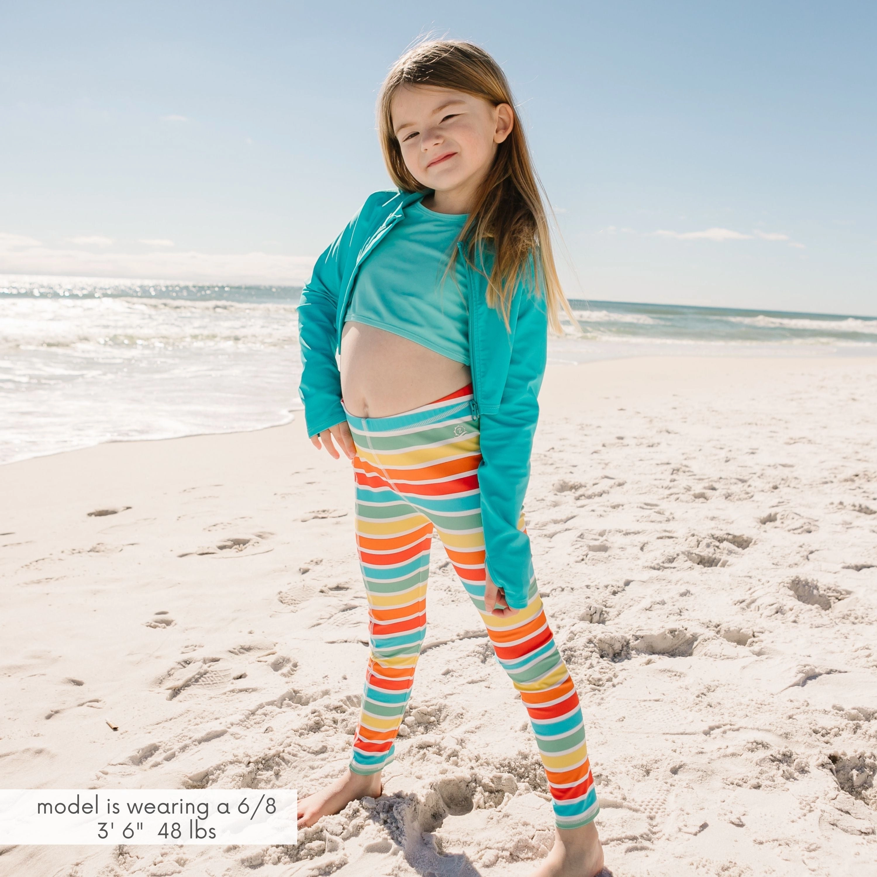 Kids Swim Pants | "Rainbow"