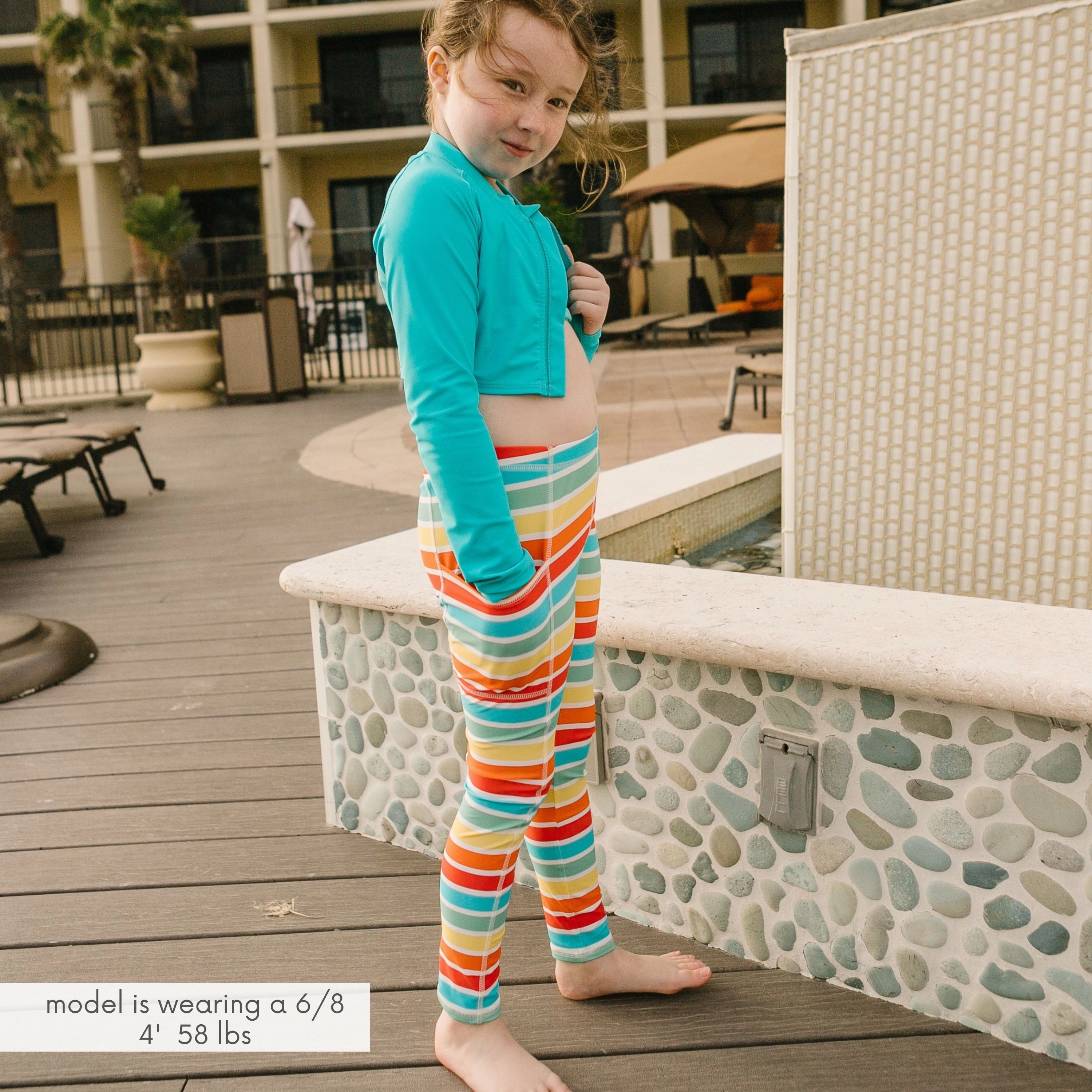 Kids Swim Pants | "Rainbow"