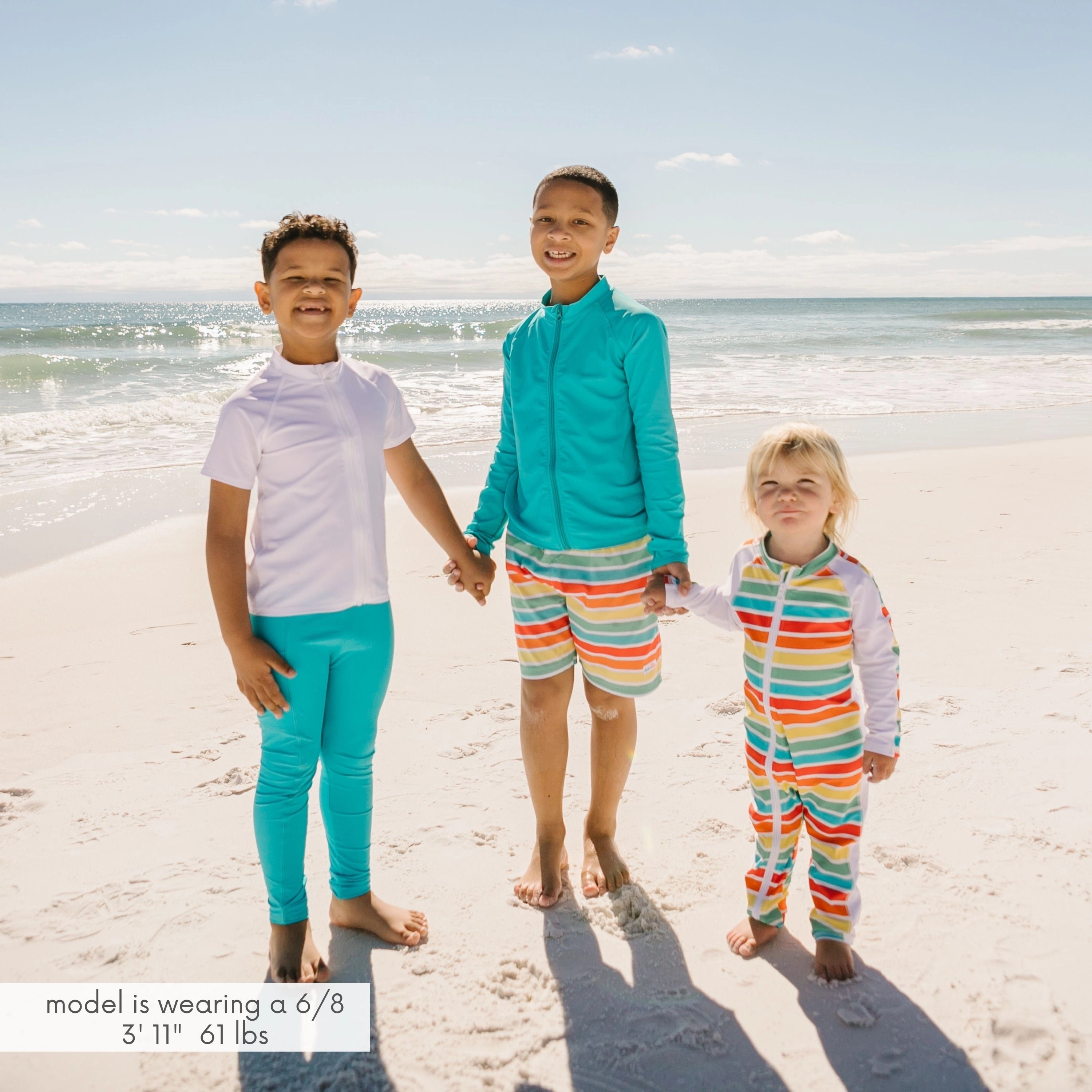 Kids Swim Pants | "Scuba Blue"