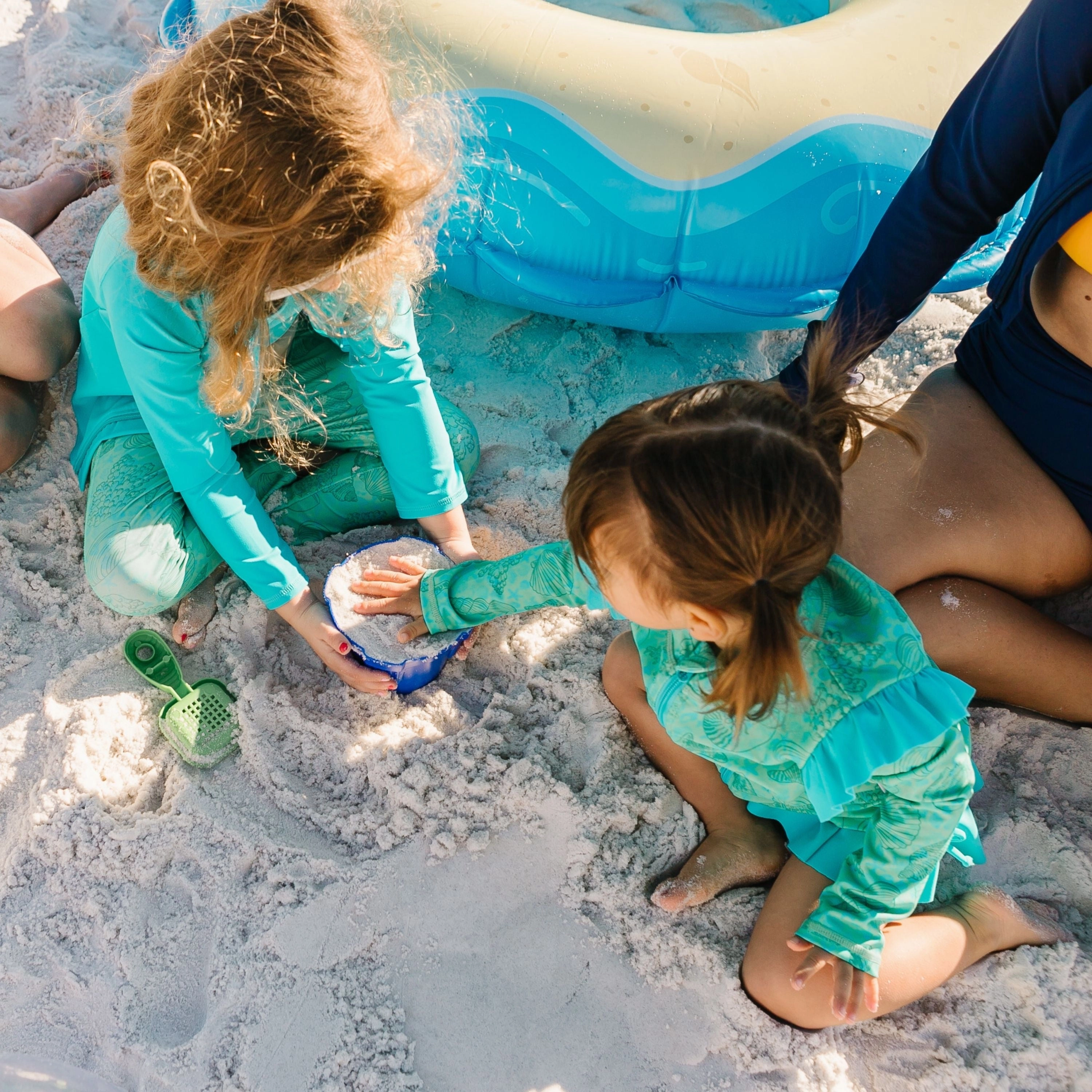 Kids Swim Pants | "Seashell"