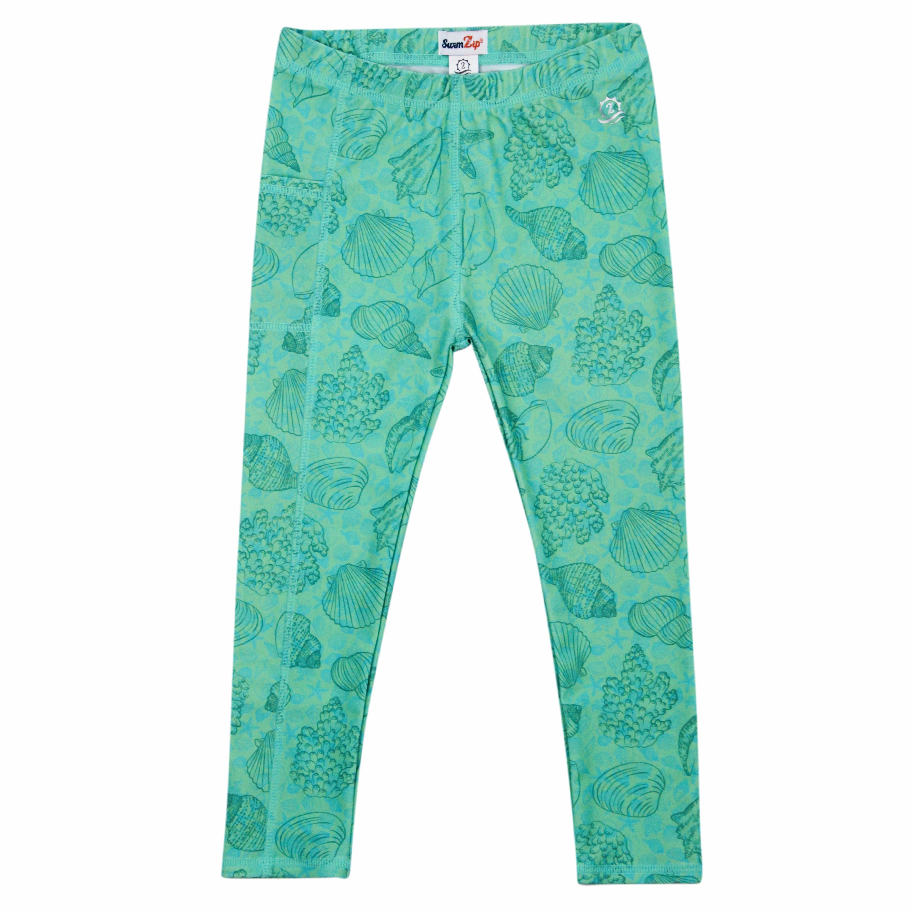 Kids Swim Pants | "Seashell"