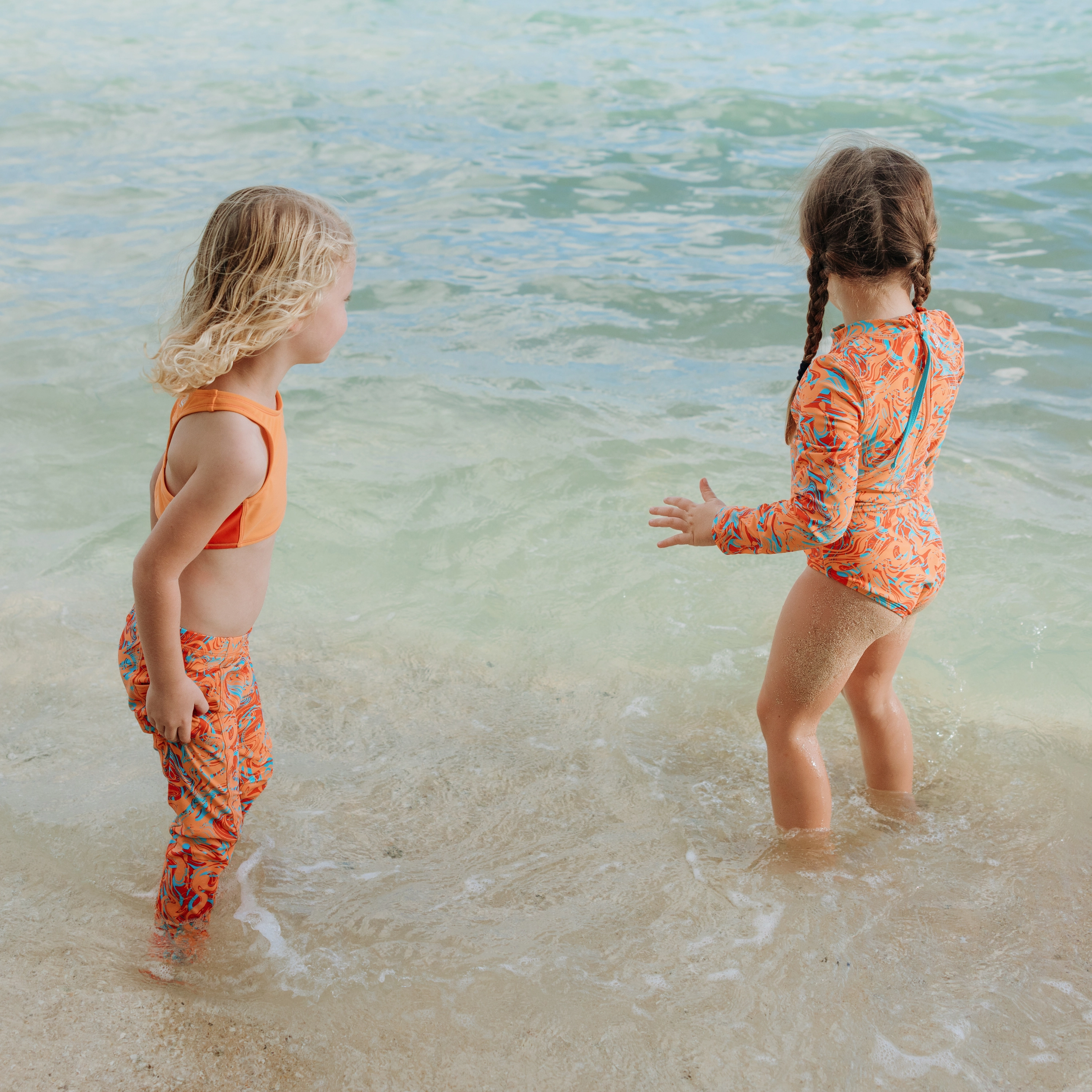 Kids Swim Pants | "Swirl"