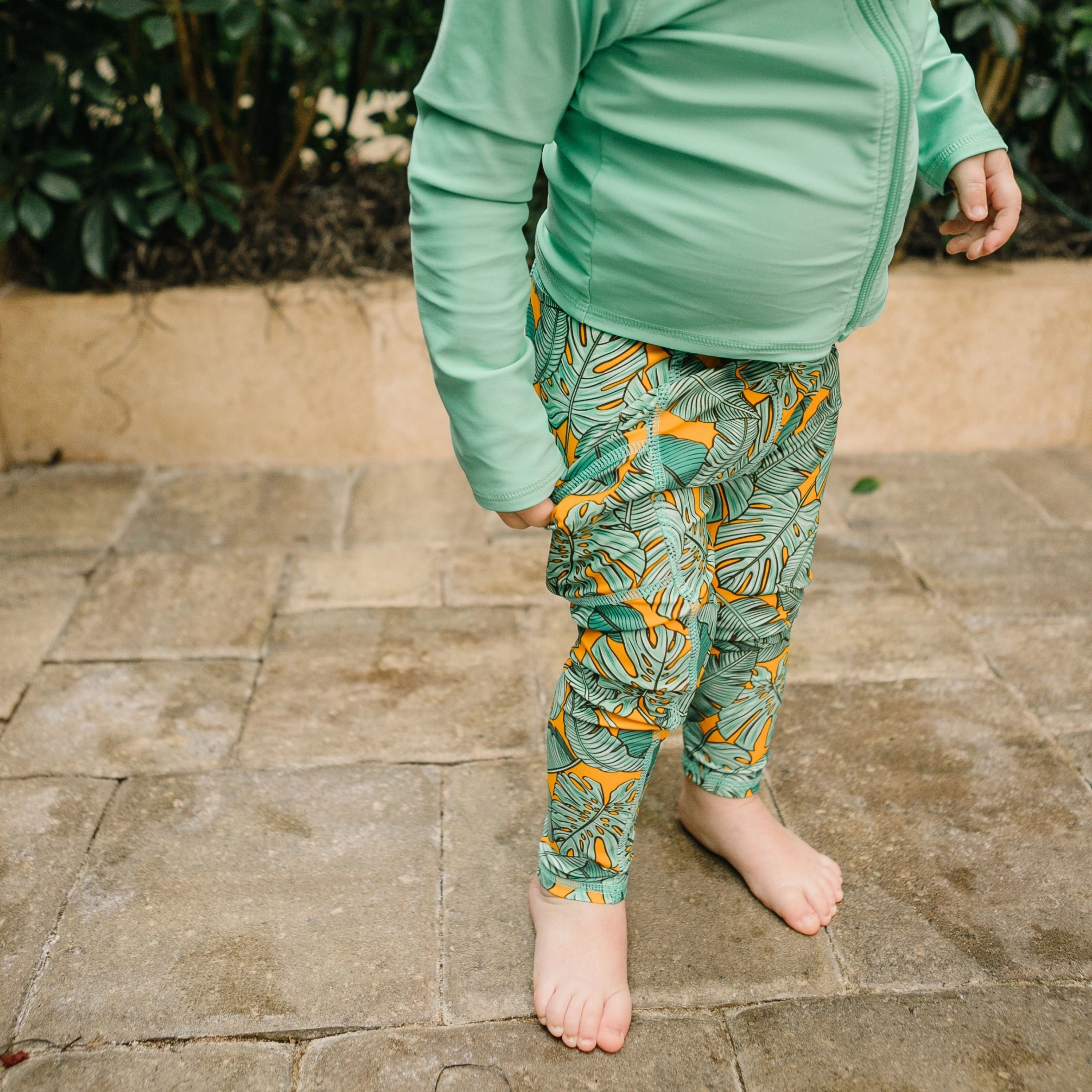 Kids Swim Pants | "The Tropics"