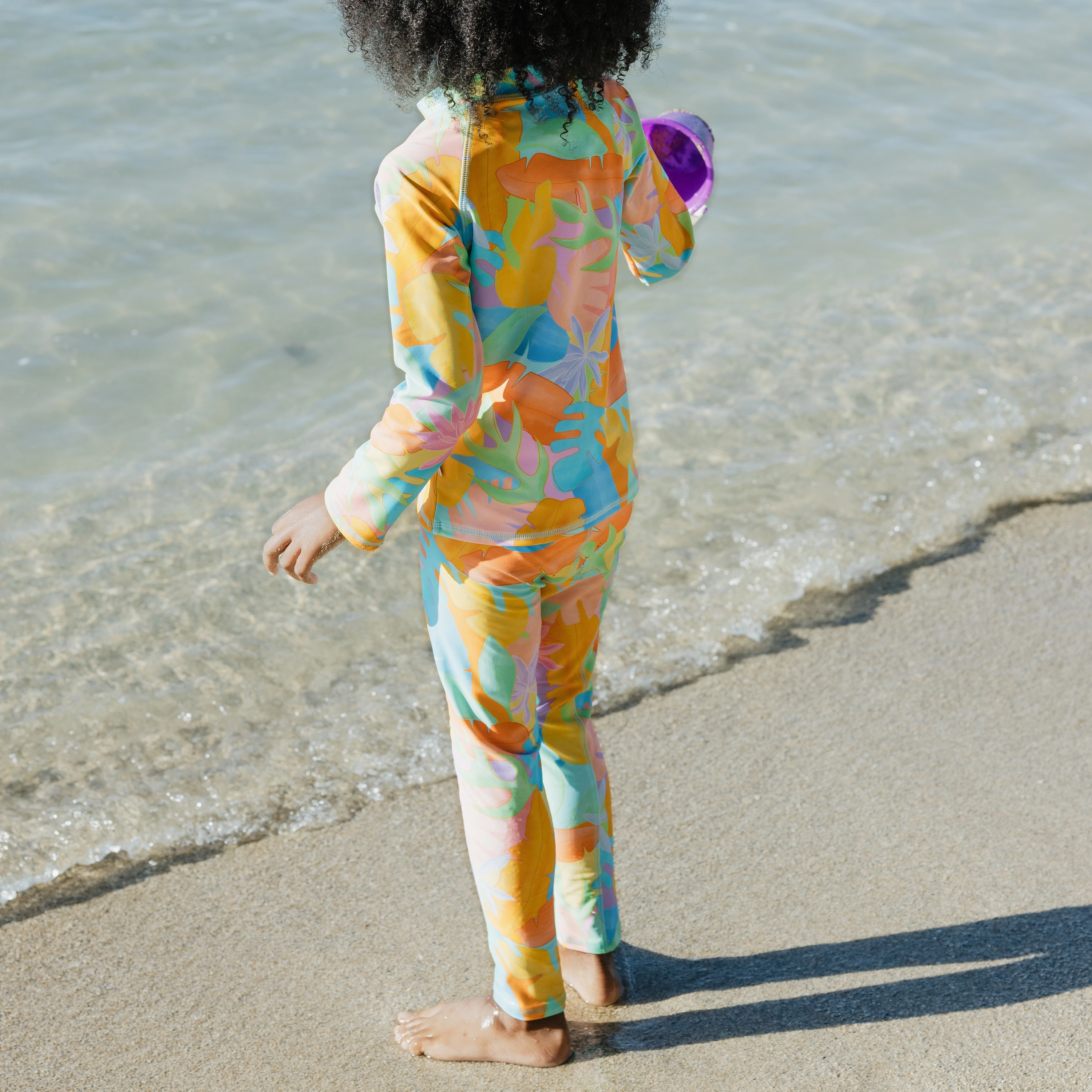 Kids Swim Pants | "Vibrant Vacay"