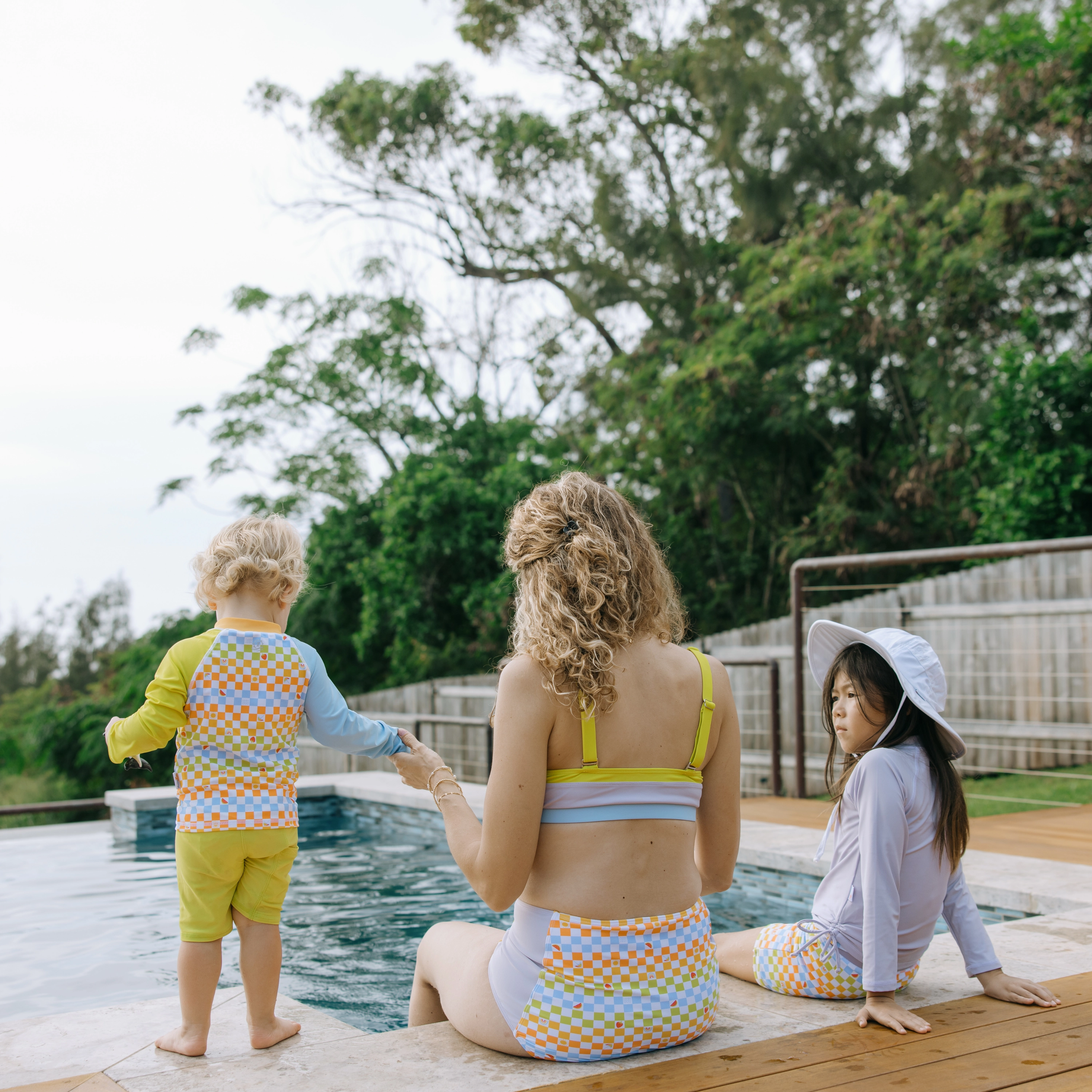 Kids UPF 50  Long Sleeve Zipper Rash Guard Swim Shirt | "Gamified"