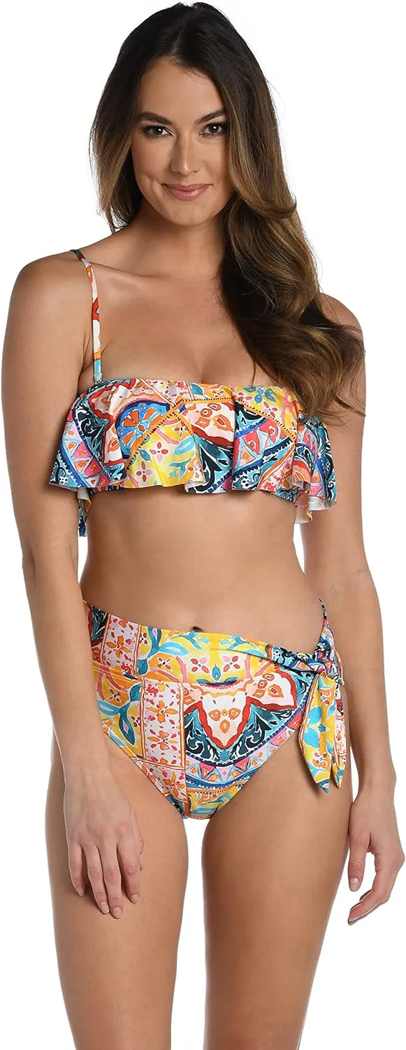 La Blanca Women's Bandeau Bikini Swimsuit Top