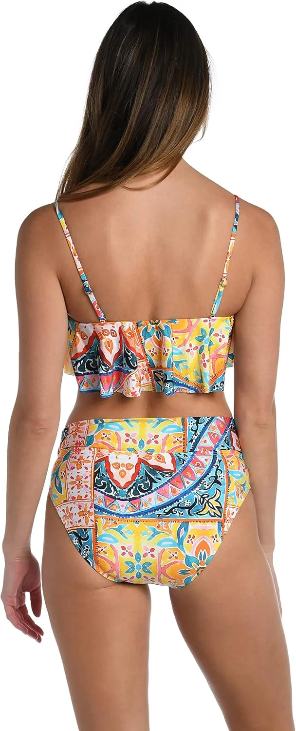 La Blanca Women's Bandeau Bikini Swimsuit Top
