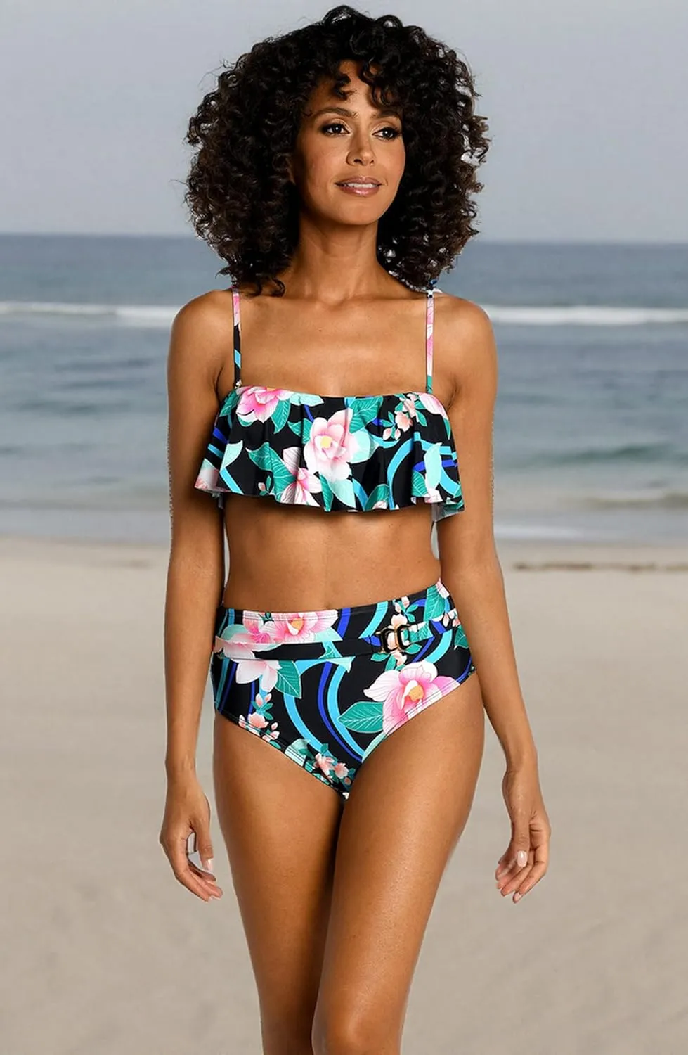La Blanca Women's Bandeau Bikini Swimsuit Top