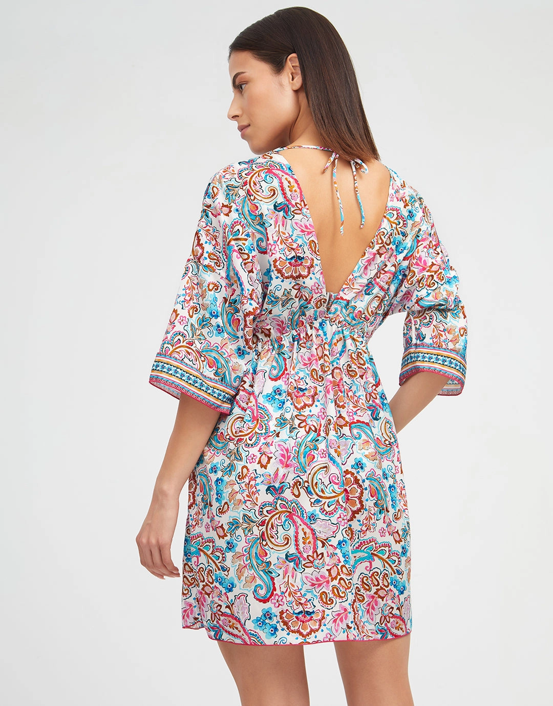 Laia Gathered Beach Dress