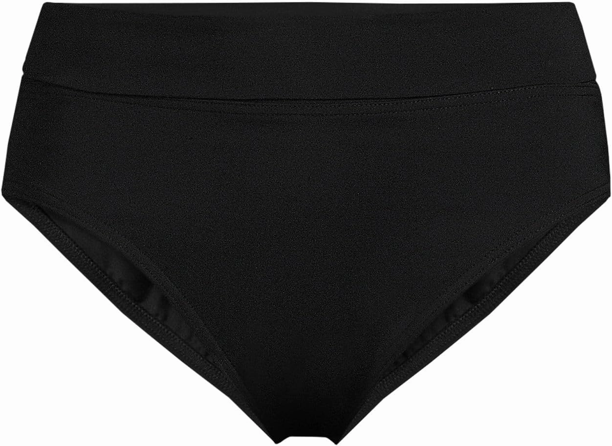 Lands' End Women's Chlorine Resistant Pinchless High Waisted Bikini Bottoms