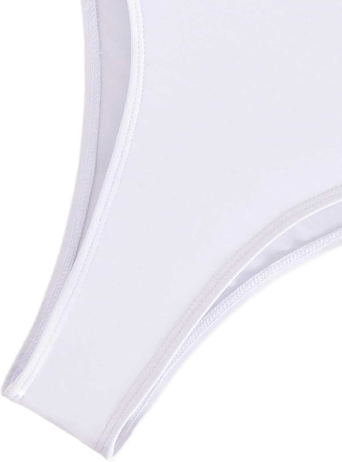 Lilosy Sexy Cutout Tube High Waist Bandeau Bathing One Piecce Swimsuit