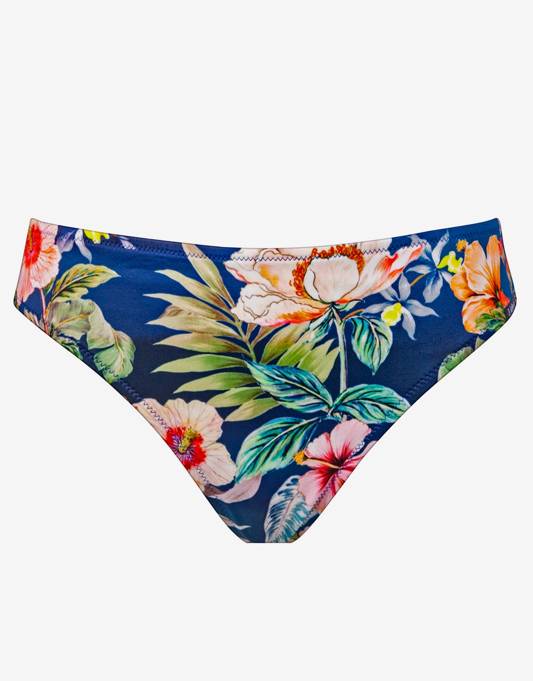 Lush Delight Bikini Pant - Hibiscus Indigo