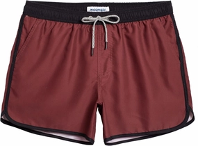 maamgic Mens Boys Short 80s 90s Vintage Swim Trunks with Mesh Lining Quick Dry Swim Suits Board Shorts