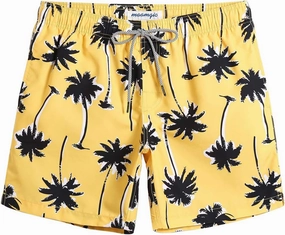 maamgic Mens Slim Fit Swim Shorts Swim Trunks 7 inch Quick Dry Mens Bathing Suits with Mesh Lining