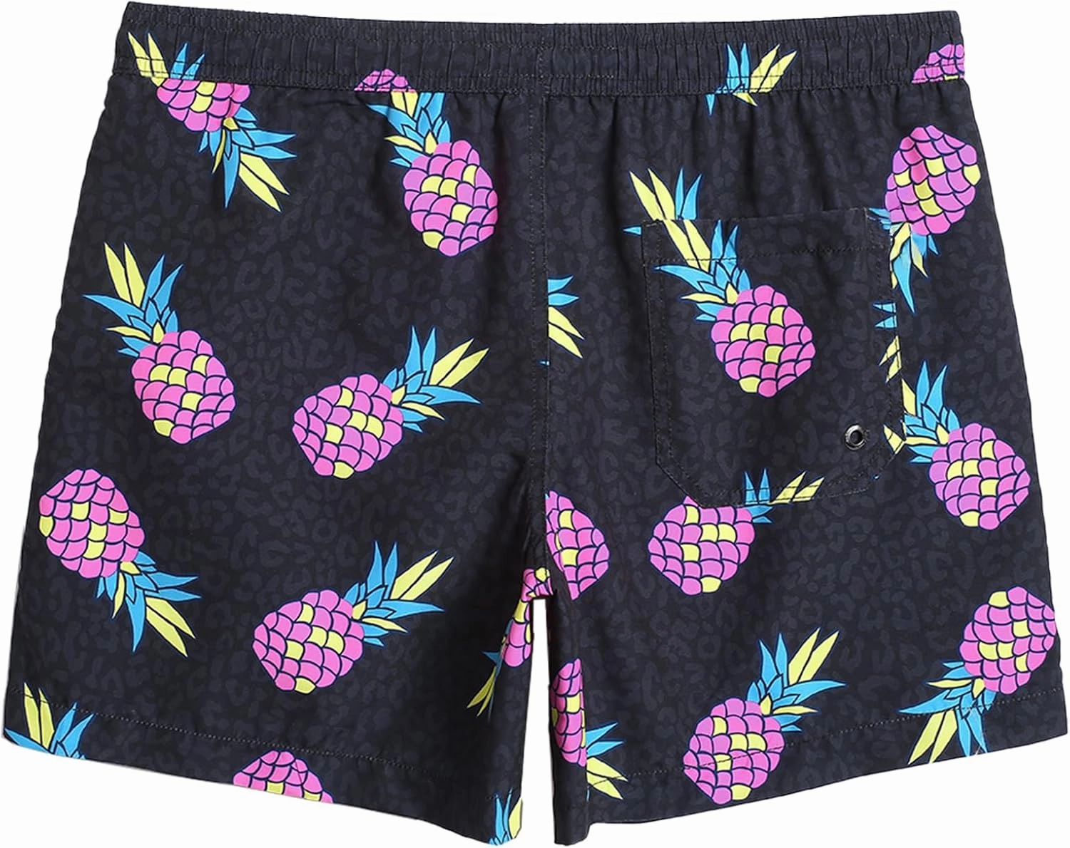 maamgic Mens Swim Trunks 5" with Mesh Lining Quick Dry Bathing Suits for Men Swim Shorts Swimwear