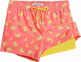 maamgic Mens Swim Trunks with Compression Liner Short Stretch Mens Bathing Suit Quick Dry Swimming Trunks Swimsuit