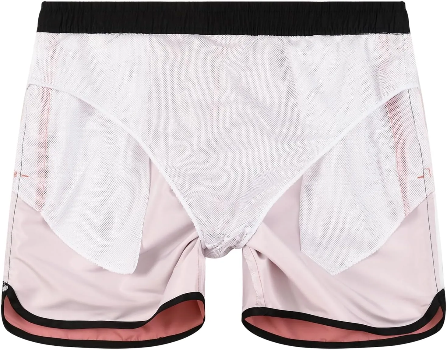 MADHERO Mens Swim Trunks 5 Inch Quick Dry Bathing Suit with Mesh Lining Beach Shorts
