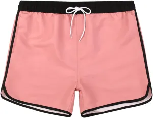 MADHERO Mens Swim Trunks 5 Inch Quick Dry Bathing Suit with Mesh Lining Beach Shorts