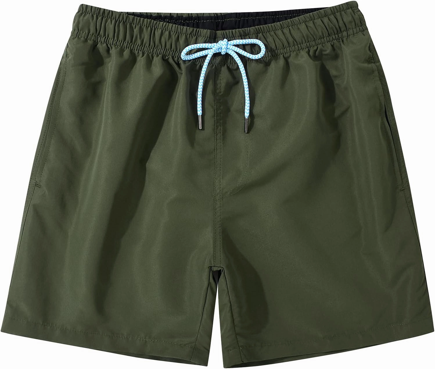MADHERO Mens Swim Trunks 5 Inch Quick Dry Bathing Suit with Mesh Lining Beach Shorts