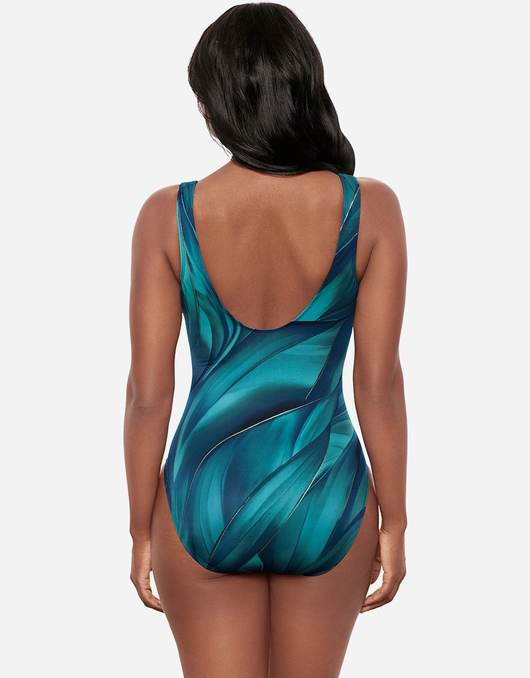 Maldiva Its A Wrap Swimsuit - Blue Multi