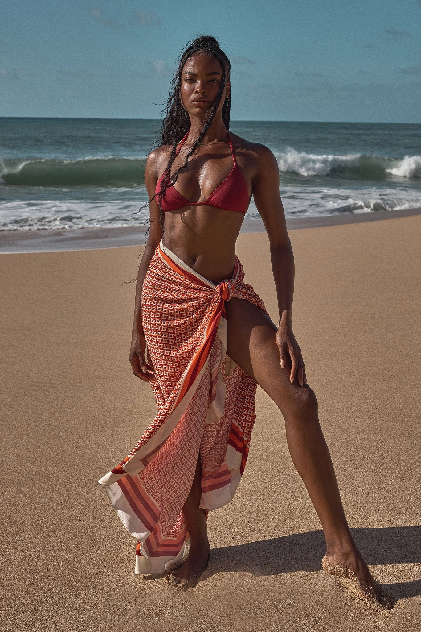Marina Piccola Sarong - Lattice Geo