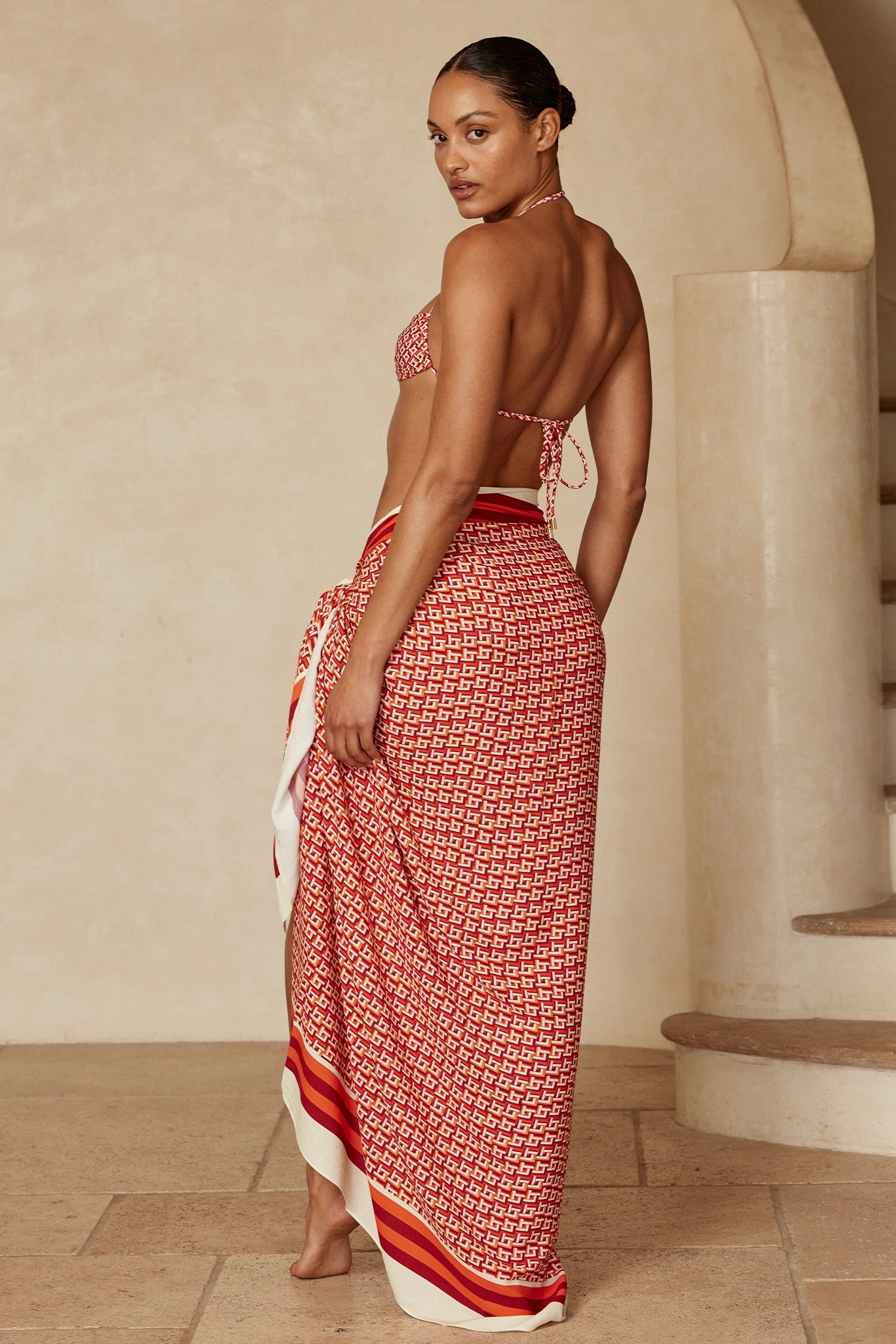 Marina Piccola Sarong - Lattice Geo