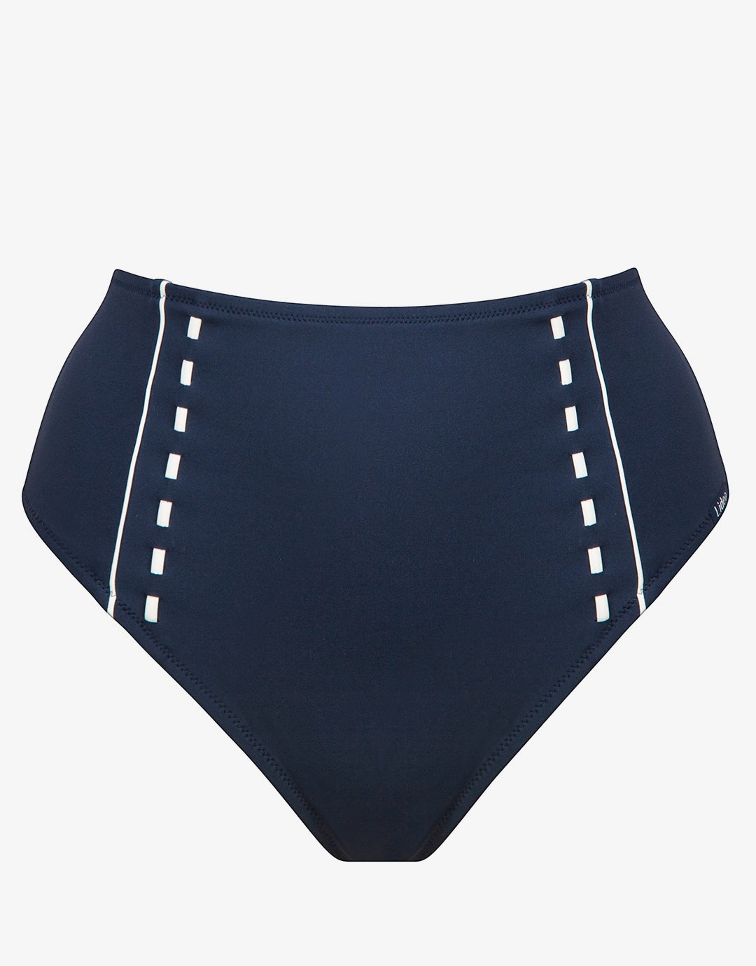 Marine Mindset High Waist Bikini Pant - Skipper Blue