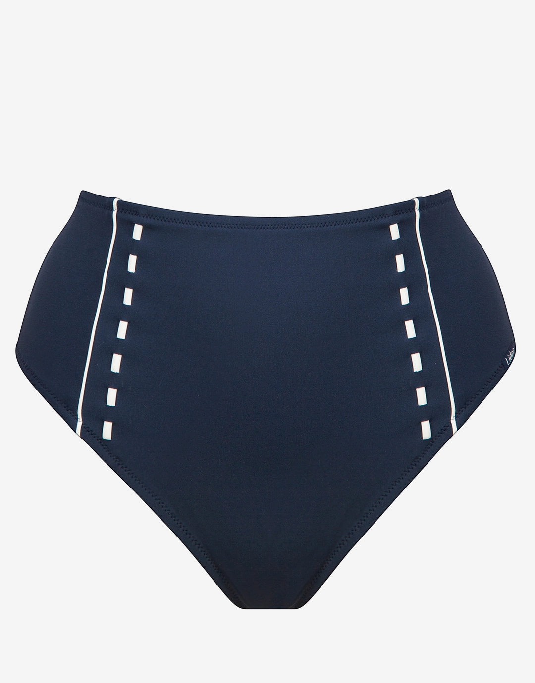 Marine Mindset High Waist Bikini Pant - Skipper Blue