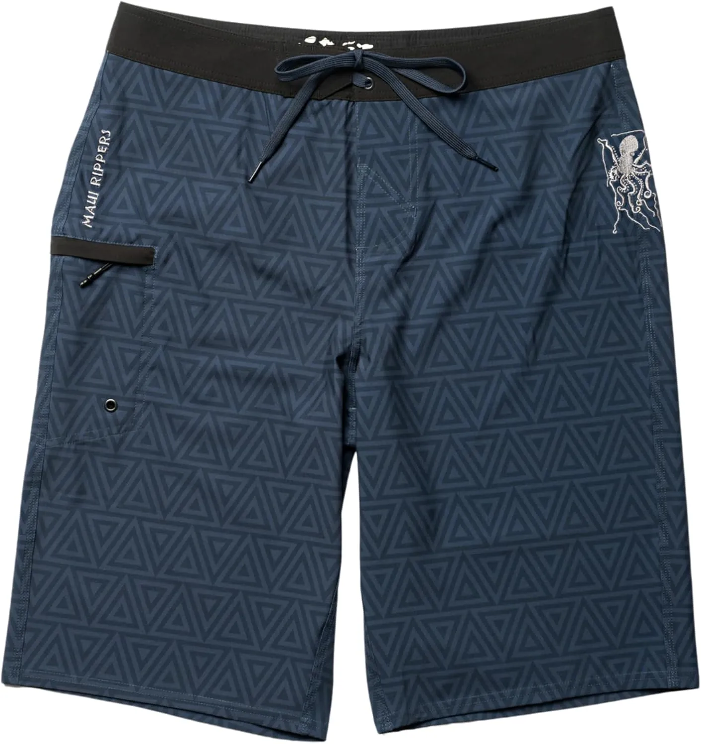 Maui Rippers Very Long 4 Way Stretch Boardshorts 24 Inch Outseam