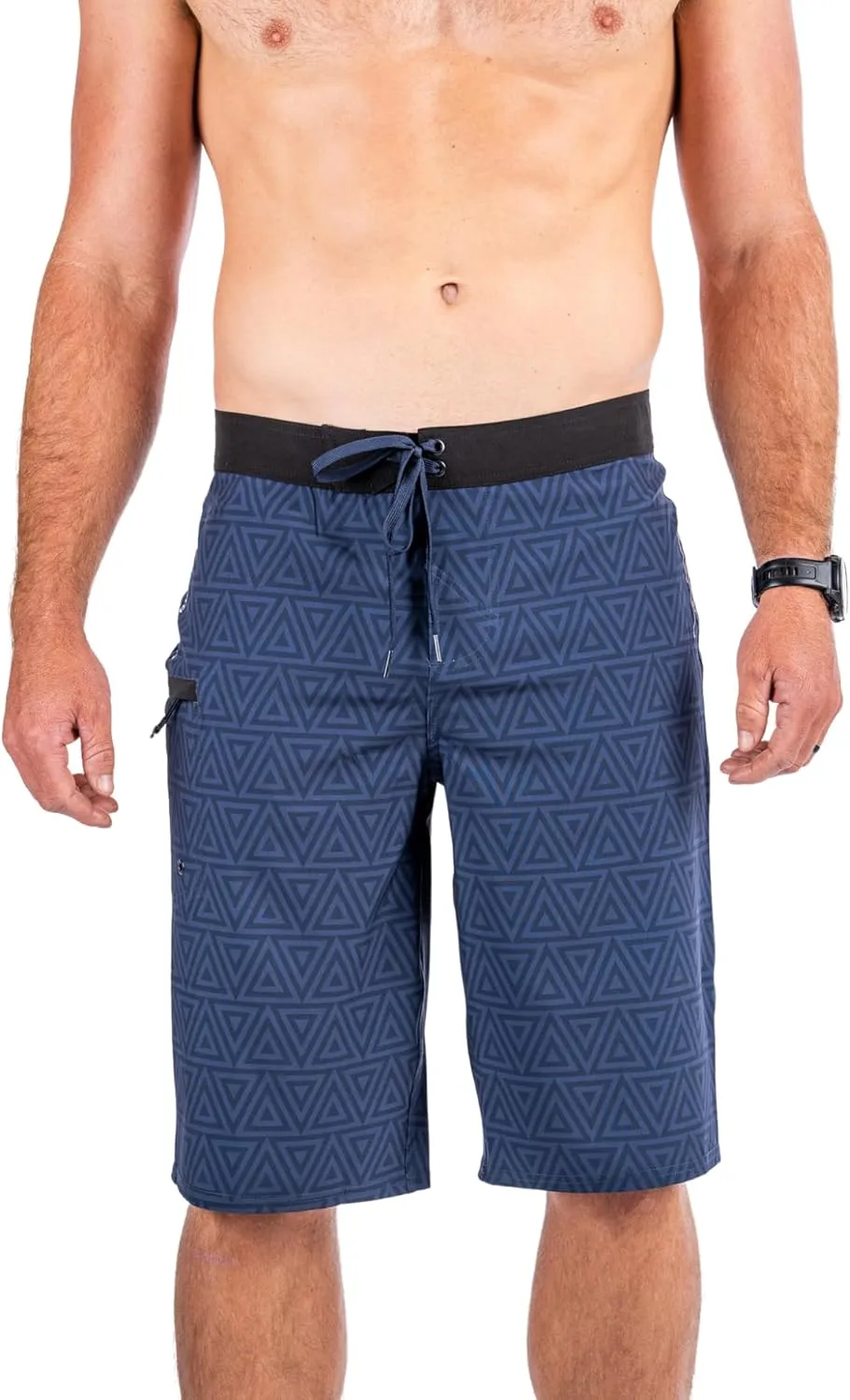 Maui Rippers Very Long 4 Way Stretch Boardshorts 24 Inch Outseam