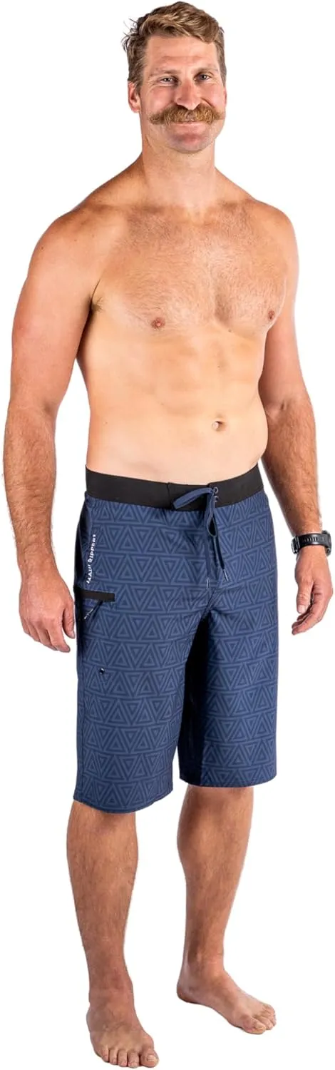 Maui Rippers Very Long 4 Way Stretch Boardshorts 24 Inch Outseam
