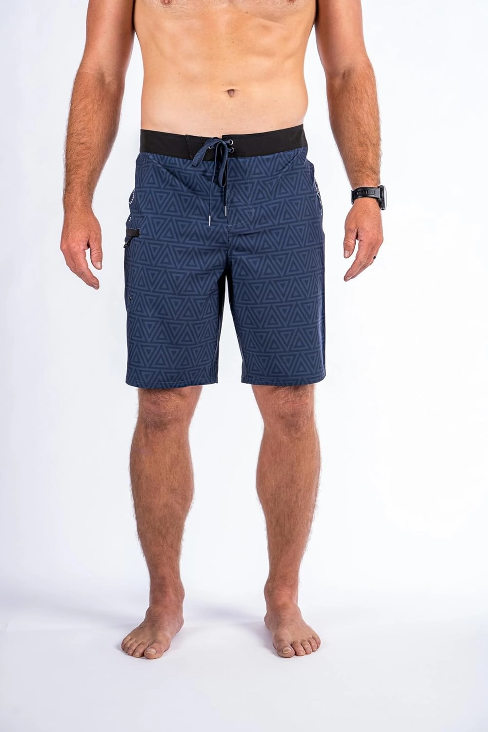 Maui Rippers Mens 21" Board Short Swim Trunks 4-Way Stretch with Large Pockets