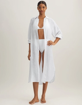 Maxi Boyfriend Shirt - Off White